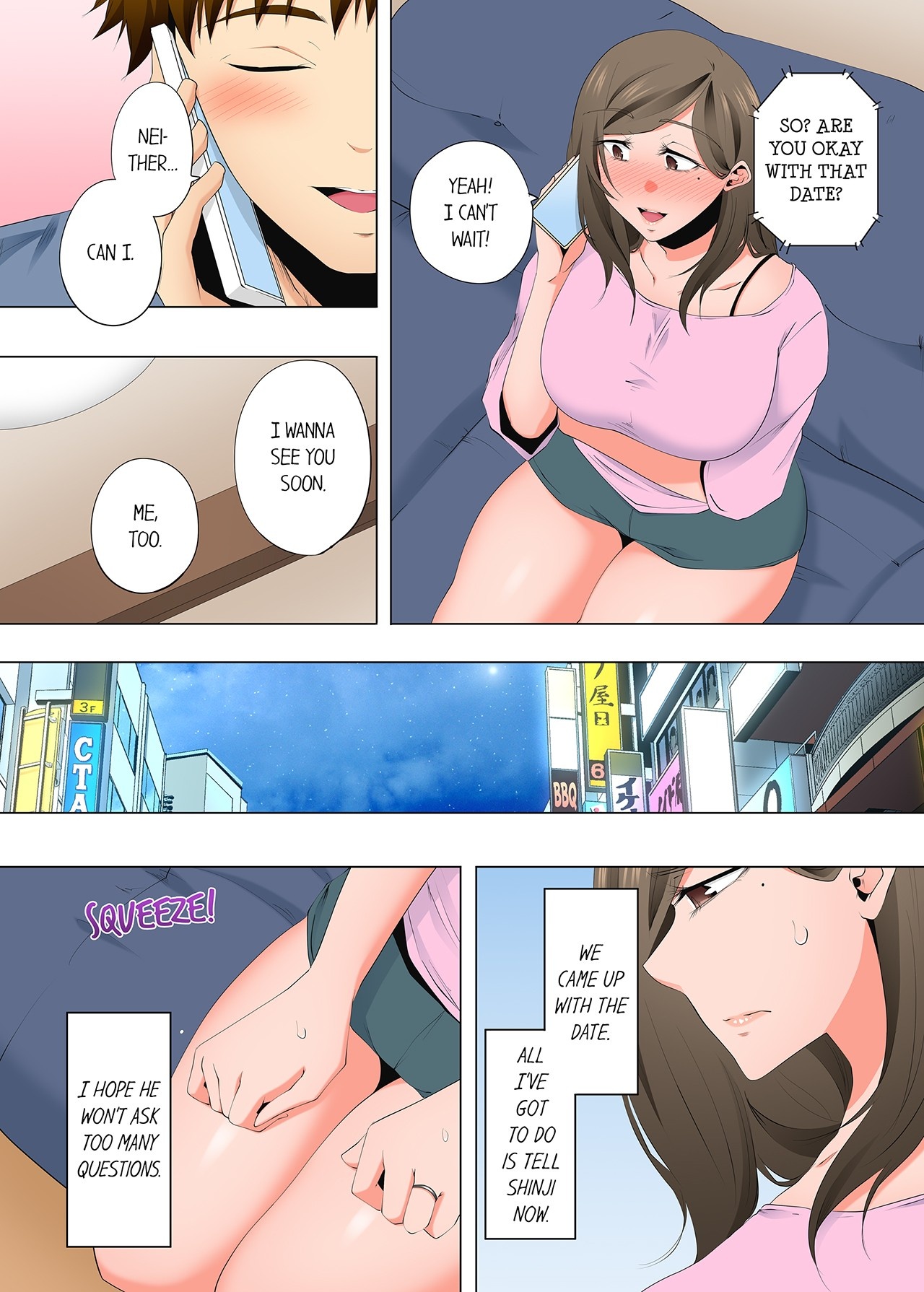 A Sexless Wife Finds Pleasures in a Sexual Beauty Treatment and Cums Again and Again Chapter 127 - Page 3
