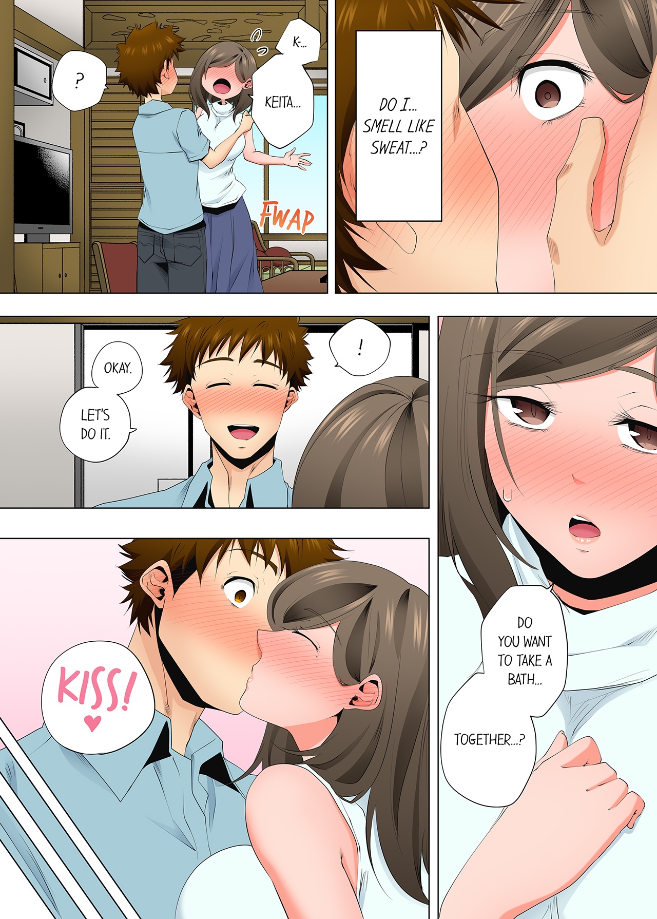A Sexless Wife Finds Pleasures in a Sexual Beauty Treatment and Cums Again and Again Chapter 128 - Page 1