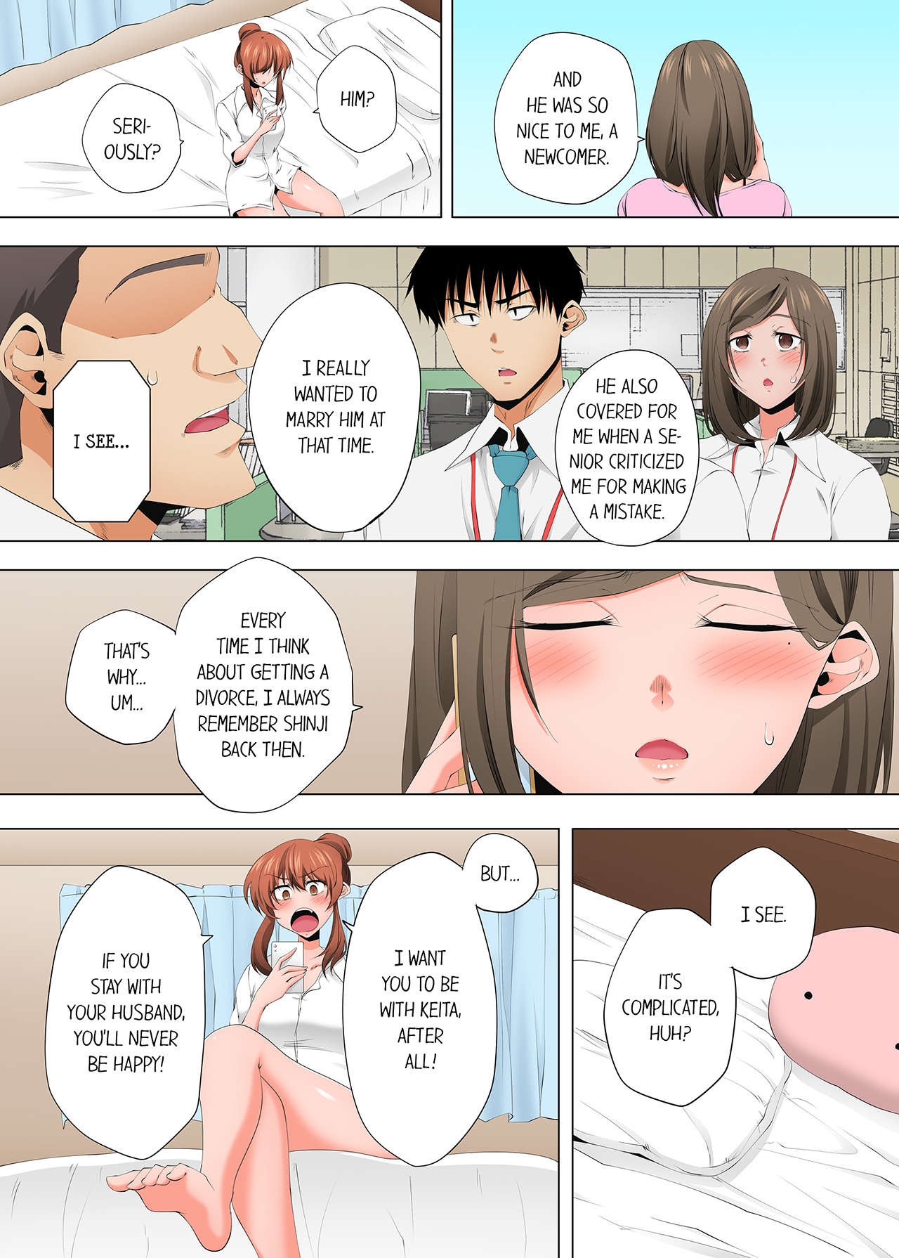 A Sexless Wife Finds Pleasures in a Sexual Beauty Treatment and Cums Again and Again Chapter 141 - Page 2