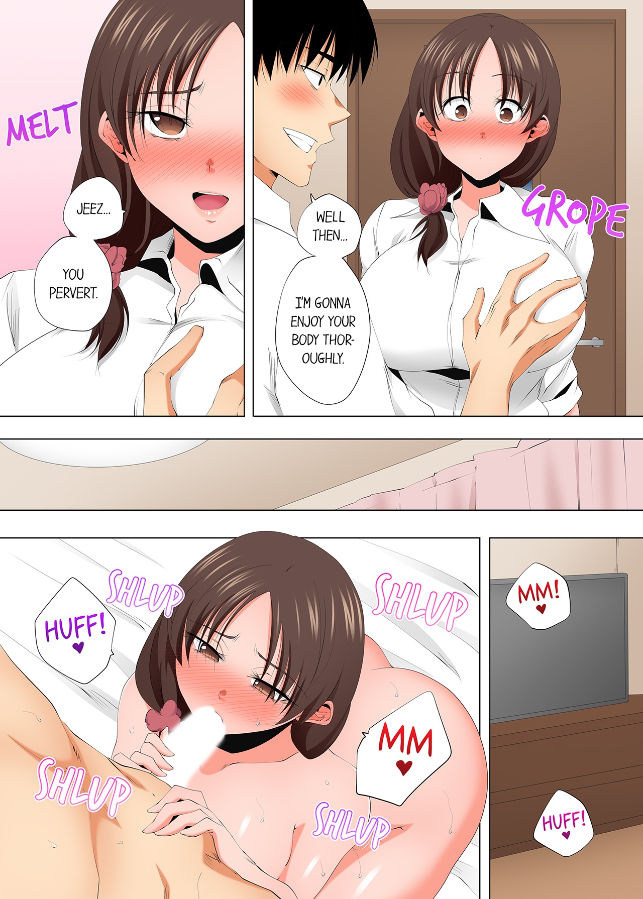 A Sexless Wife Finds Pleasures in a Sexual Beauty Treatment and Cums Again and Again Chapter 142 - Page 2