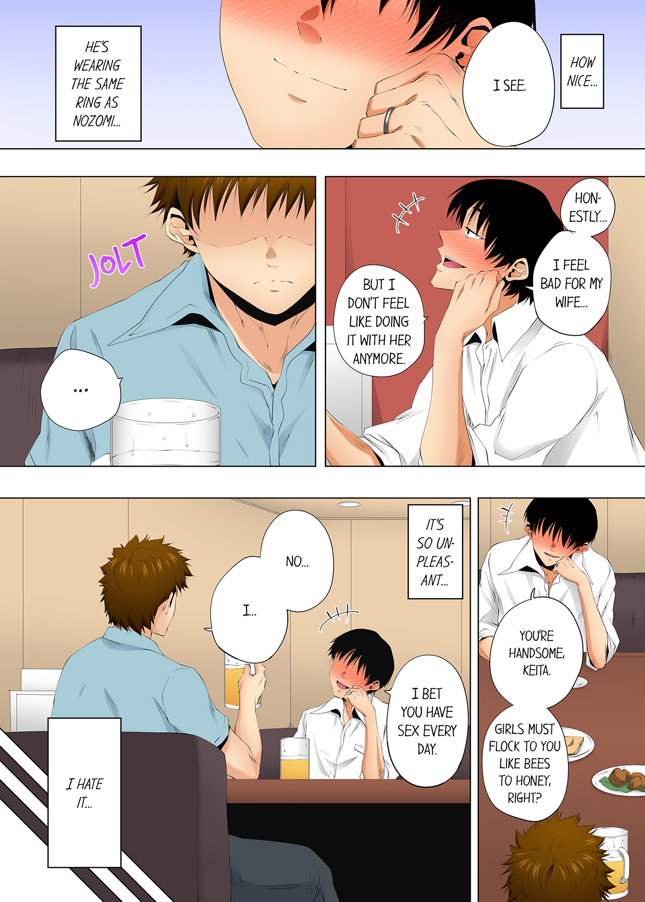 A Sexless Wife Finds Pleasures in a Sexual Beauty Treatment and Cums Again and Again Chapter 145 - Page 8