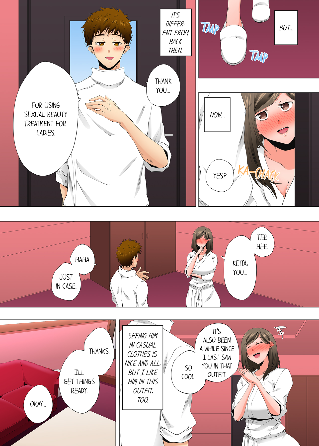 A Sexless Wife Finds Pleasures in a Sexual Beauty Treatment and Cums Again and Again Chapter 149 - Page 6