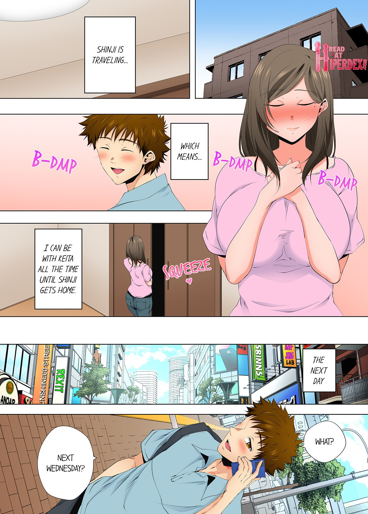 A Sexless Wife Finds Pleasures in a Sexual Beauty Treatment and Cums Again and Again Chapter 154 - Page 1