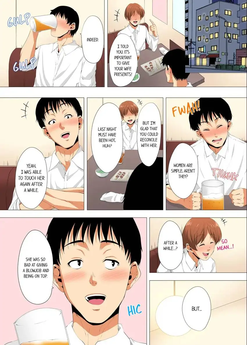 A Sexless Wife Finds Pleasures in a Sexual Beauty Treatment and Cums Again and Again Chapter 32 - Page 9