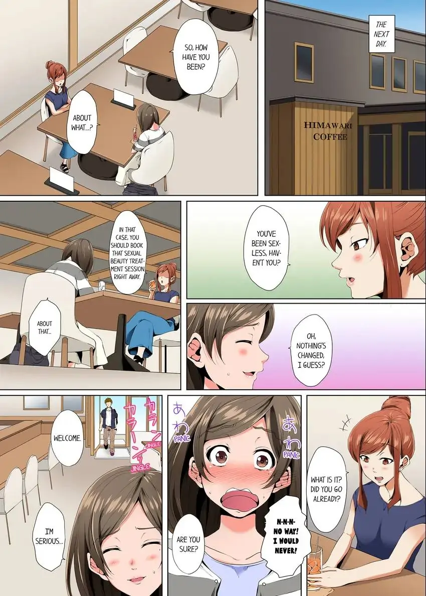 A Sexless Wife Finds Pleasures in a Sexual Beauty Treatment and Cums Again and Again Chapter 4 - Page 6