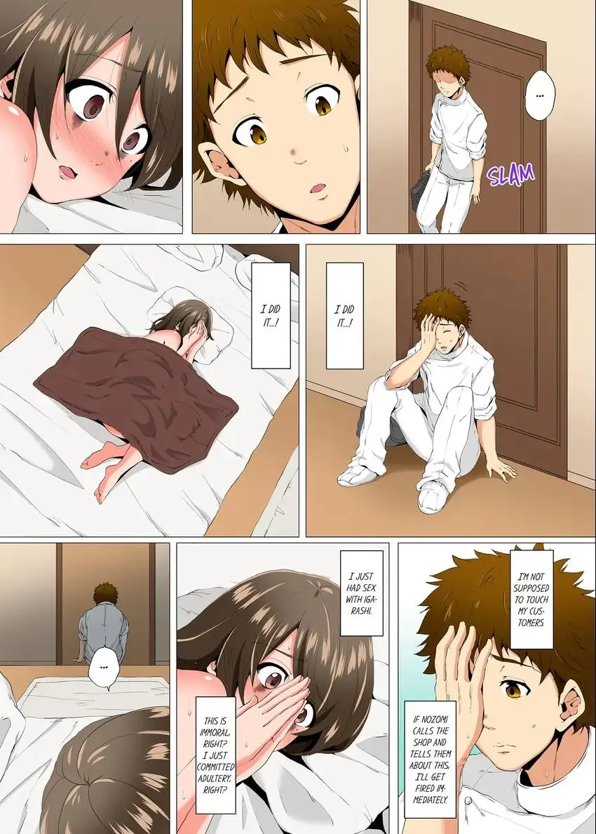A Sexless Wife Finds Pleasures in a Sexual Beauty Treatment and Cums Again and Again Chapter 9 - Page 3