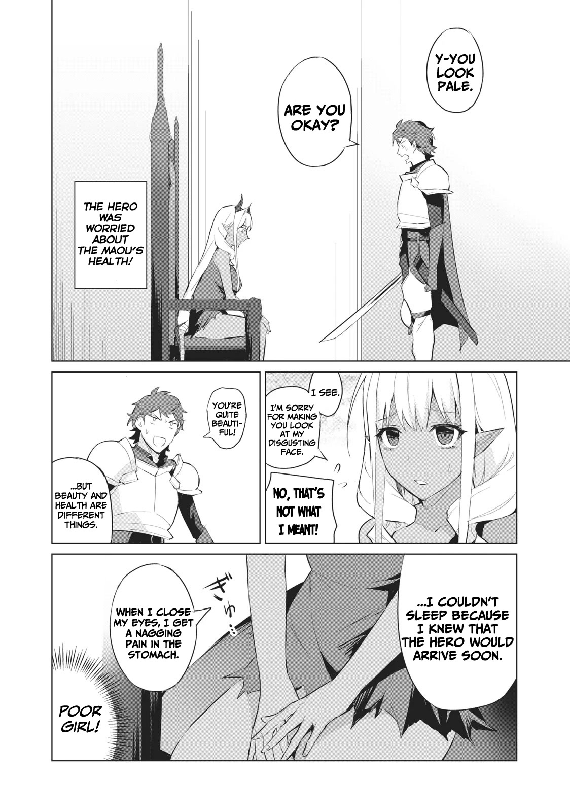 A Story About a Hero Exterminating a Dragon-Class Beautiful Girl Demon Queen, Who Has Very Low Self-Esteem, With Love! Chapter 1 - Page 14