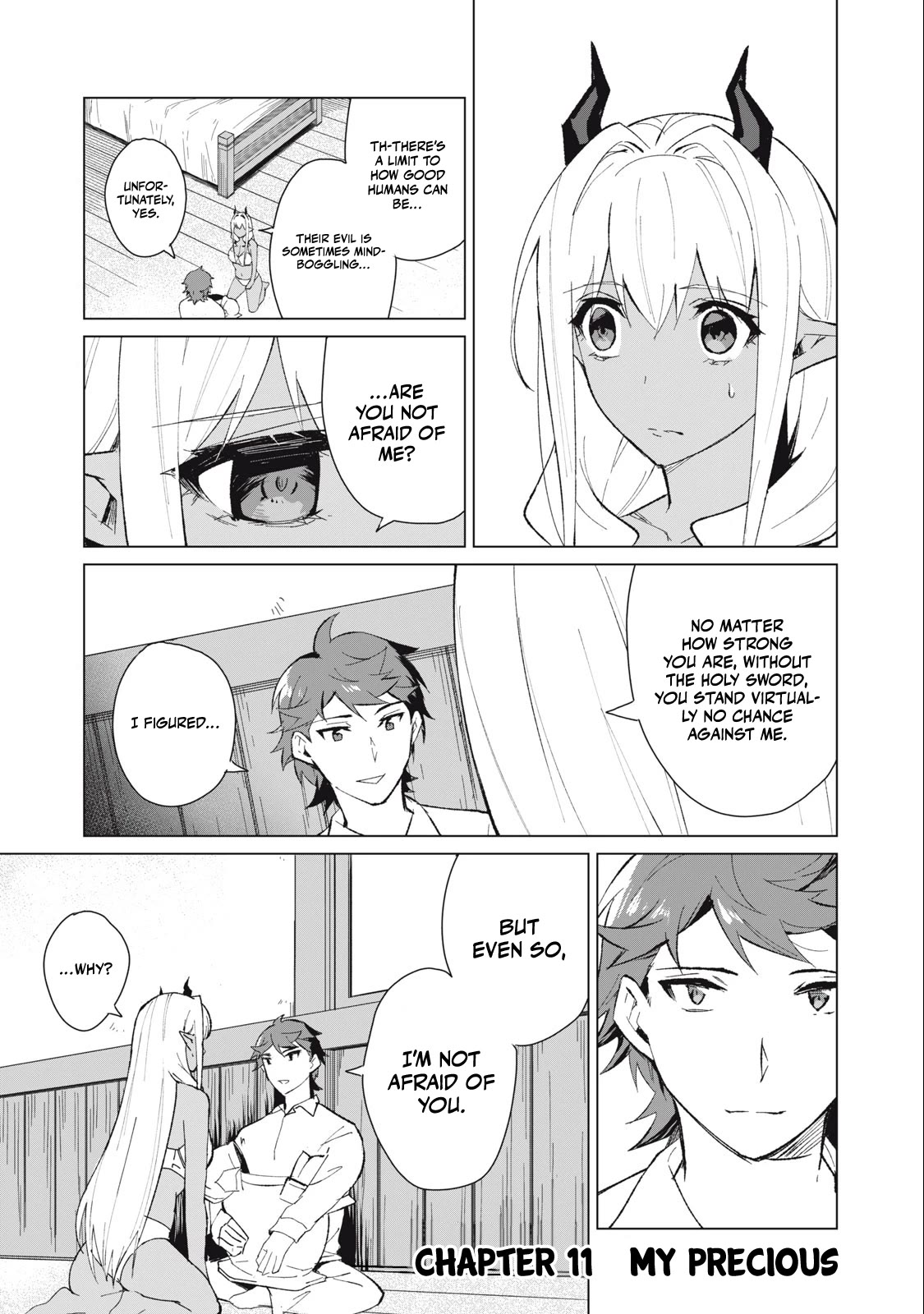 A Story About a Hero Exterminating a Dragon-Class Beautiful Girl Demon Queen, Who Has Very Low Self-Esteem, With Love! Chapter 11 - Page 2