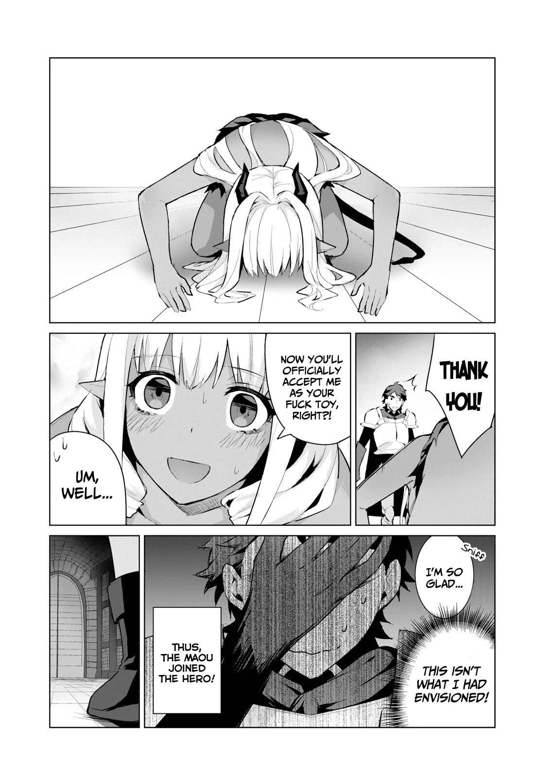 A Story About a Hero Exterminating a Dragon-Class Beautiful Girl Demon Queen, Who Has Very Low Self-Esteem, With Love! Chapter 3 - Page 8