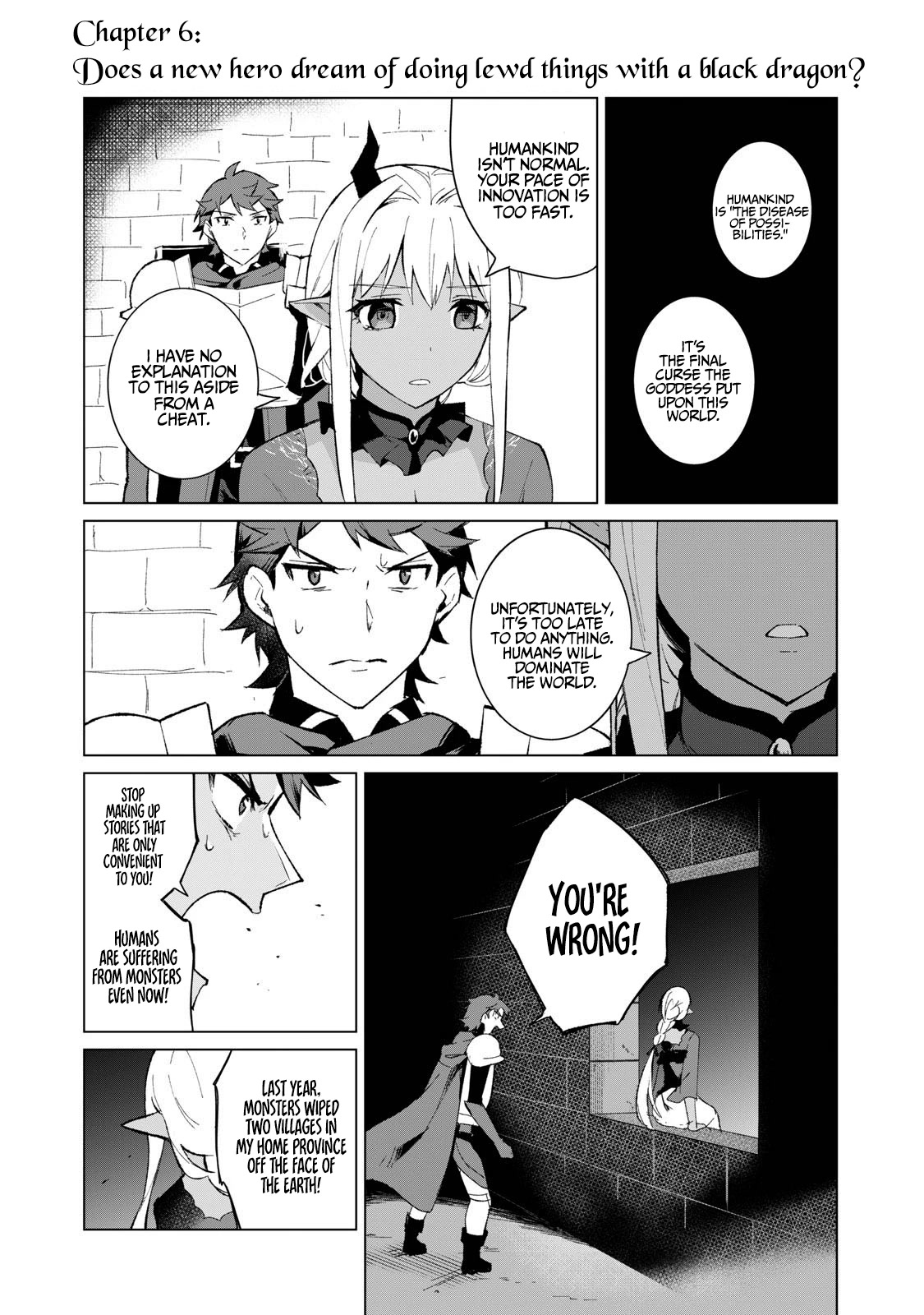 A Story About a Hero Exterminating a Dragon-Class Beautiful Girl Demon Queen, Who Has Very Low Self-Esteem, With Love! Chapter 6 - Page 2