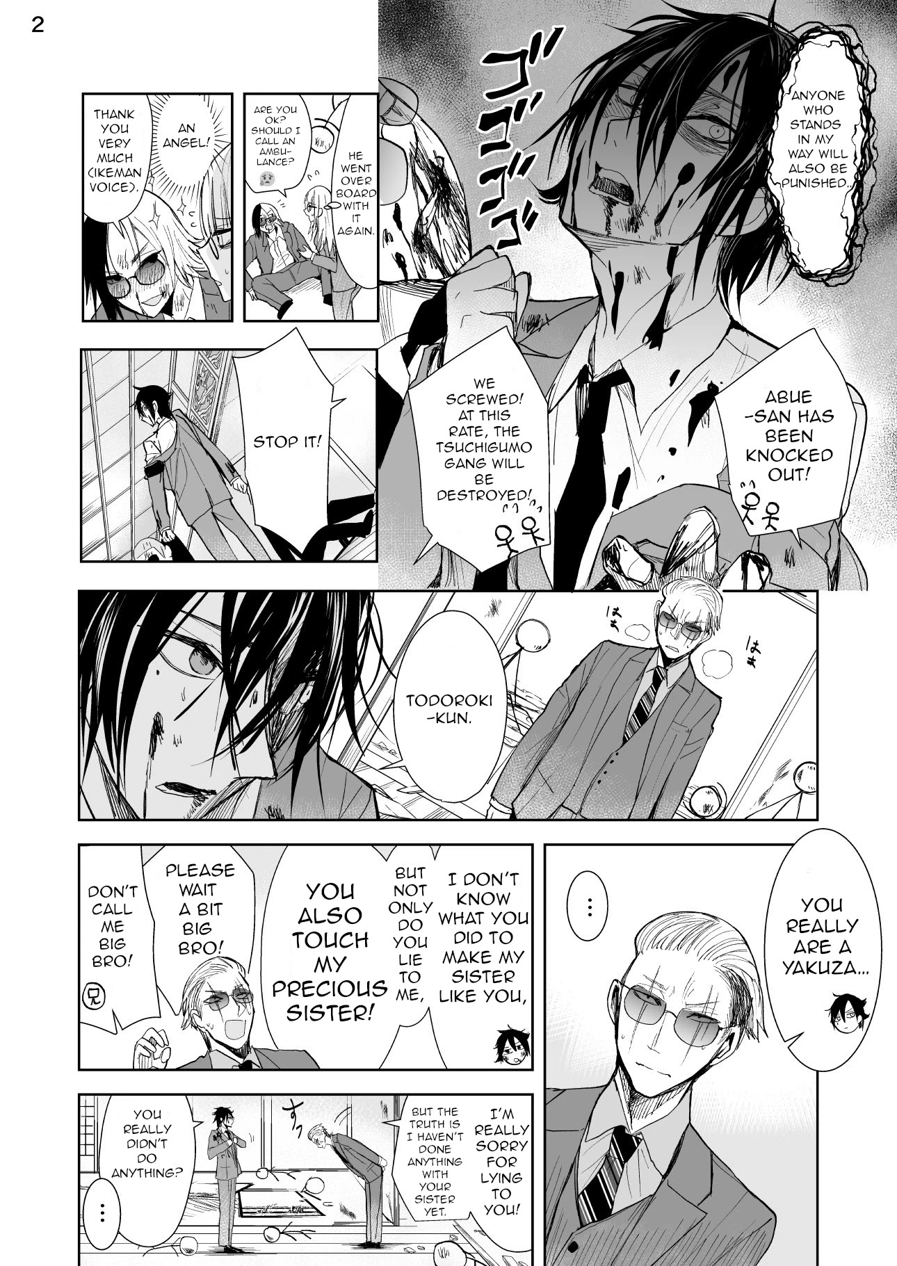 A Story About a Yakuza and a Bad Detective Chapter 12 - Page 2