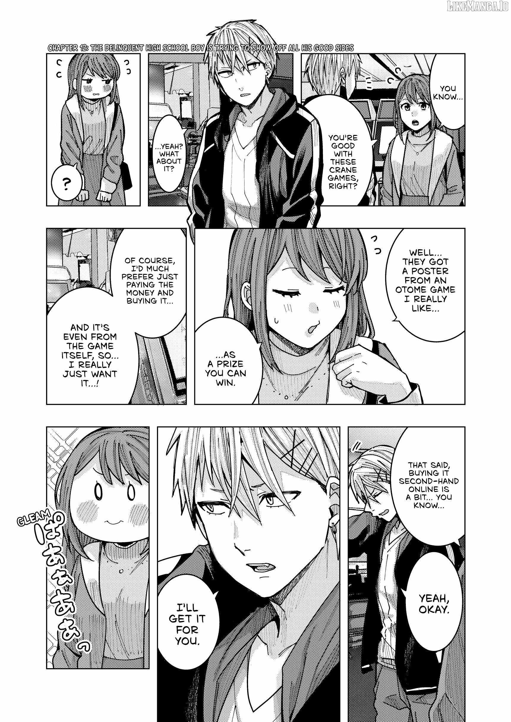A Story About an Office Lady Getting Attached to a Delinquent High School Boy She Met at an Arcade Chapter 12 - Page 1