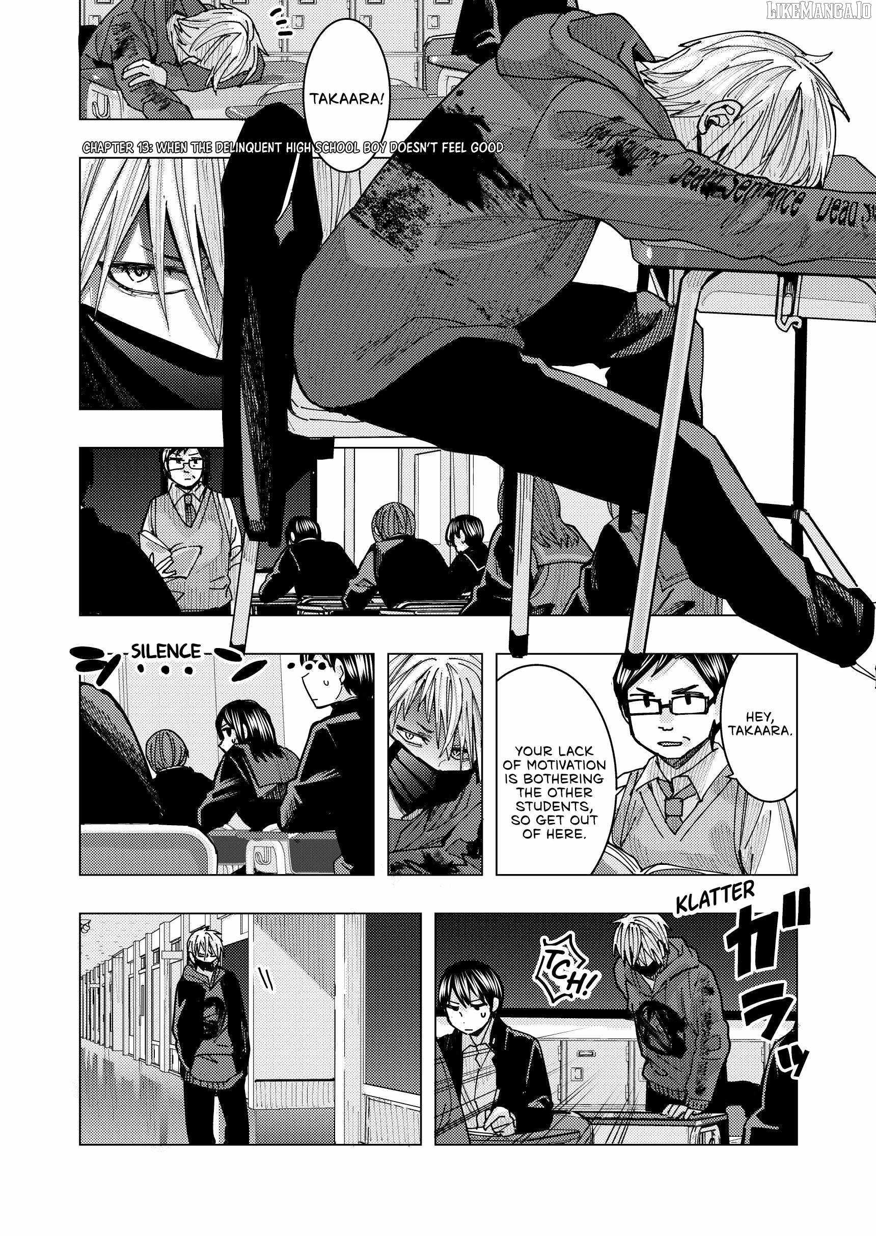 A Story About an Office Lady Getting Attached to a Delinquent High School Boy She Met at an Arcade Chapter 13 - Page 1