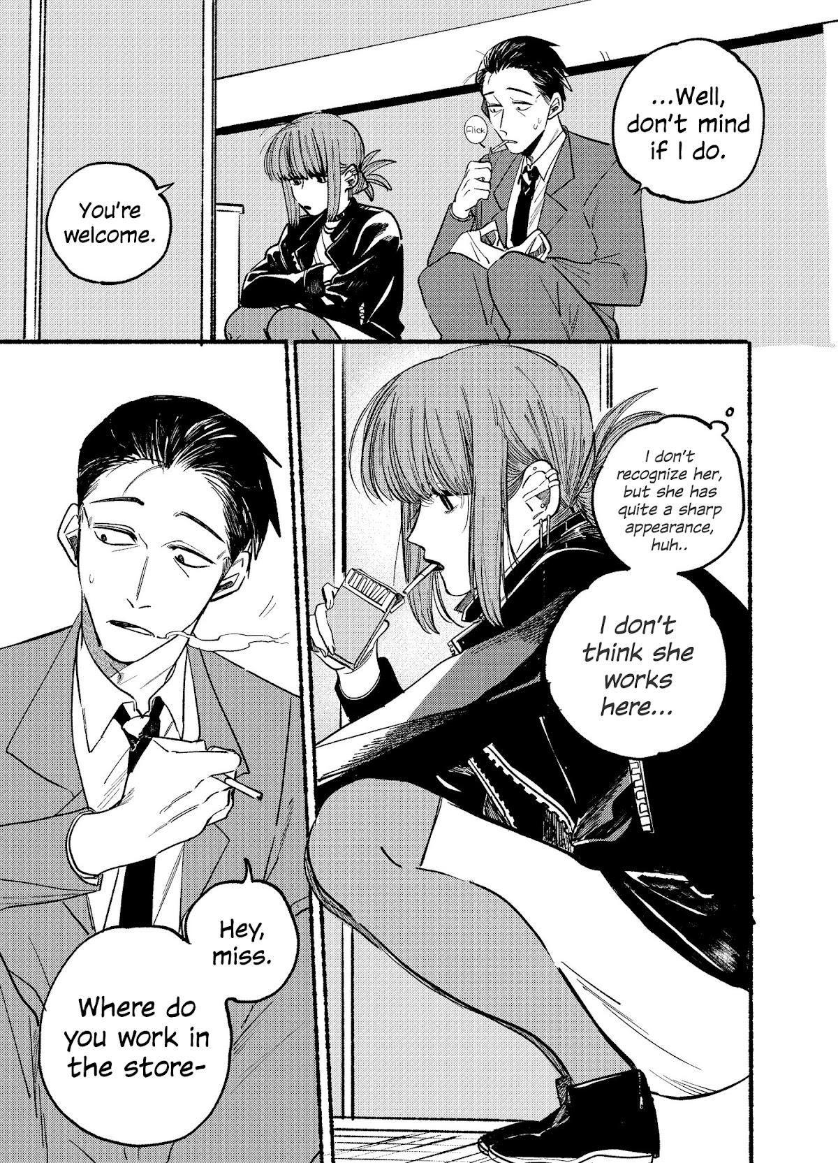 A Story About Smoking at the Back of the Supermarket Chapter 1 - Page 6