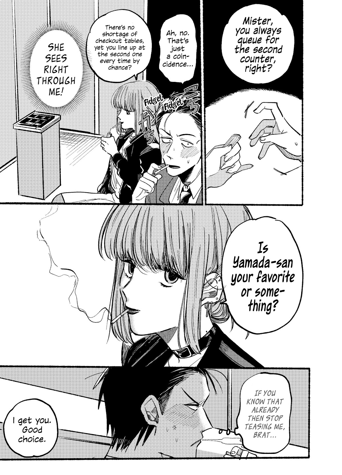 A Story About Smoking at the Back of the Supermarket Chapter 1 - Page 8