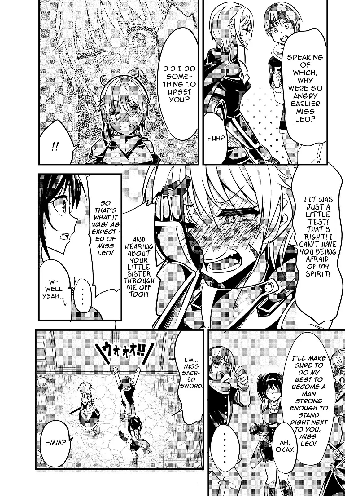 A Story About Treating a Female Knight Who Has Never Been Treated as a Woman as a Woman Chapter 10 - Page 5