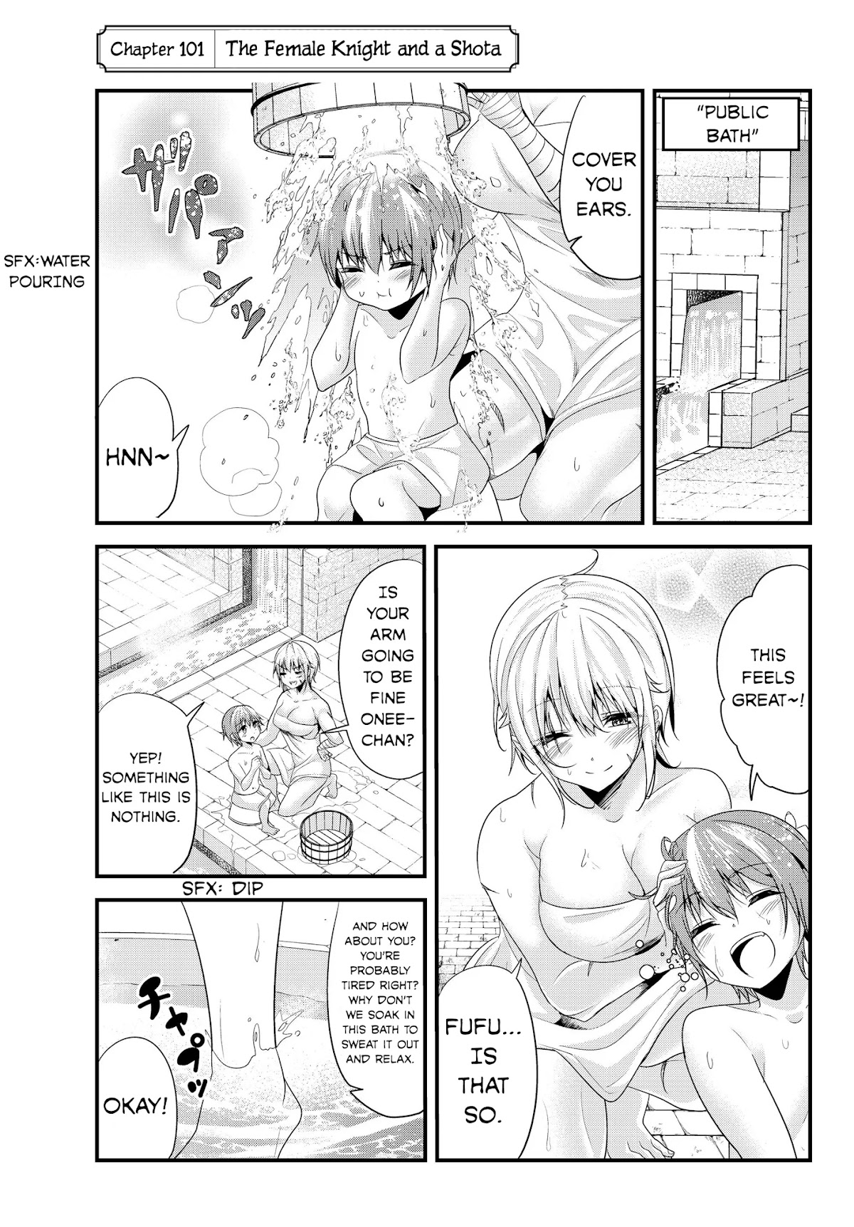 A Story About Treating a Female Knight Who Has Never Been Treated as a Woman as a Woman Chapter 101 - Page 1