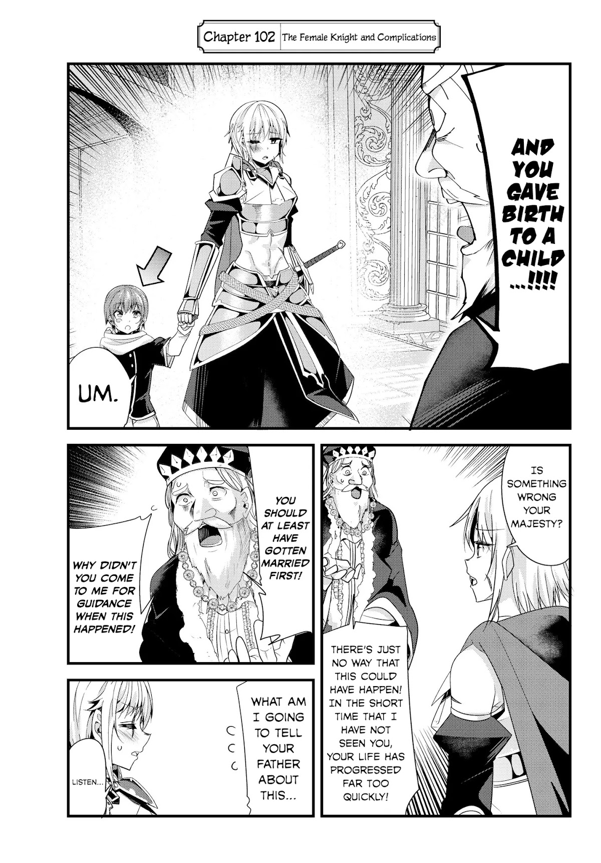 A Story About Treating a Female Knight Who Has Never Been Treated as a Woman as a Woman Chapter 102 - Page 3