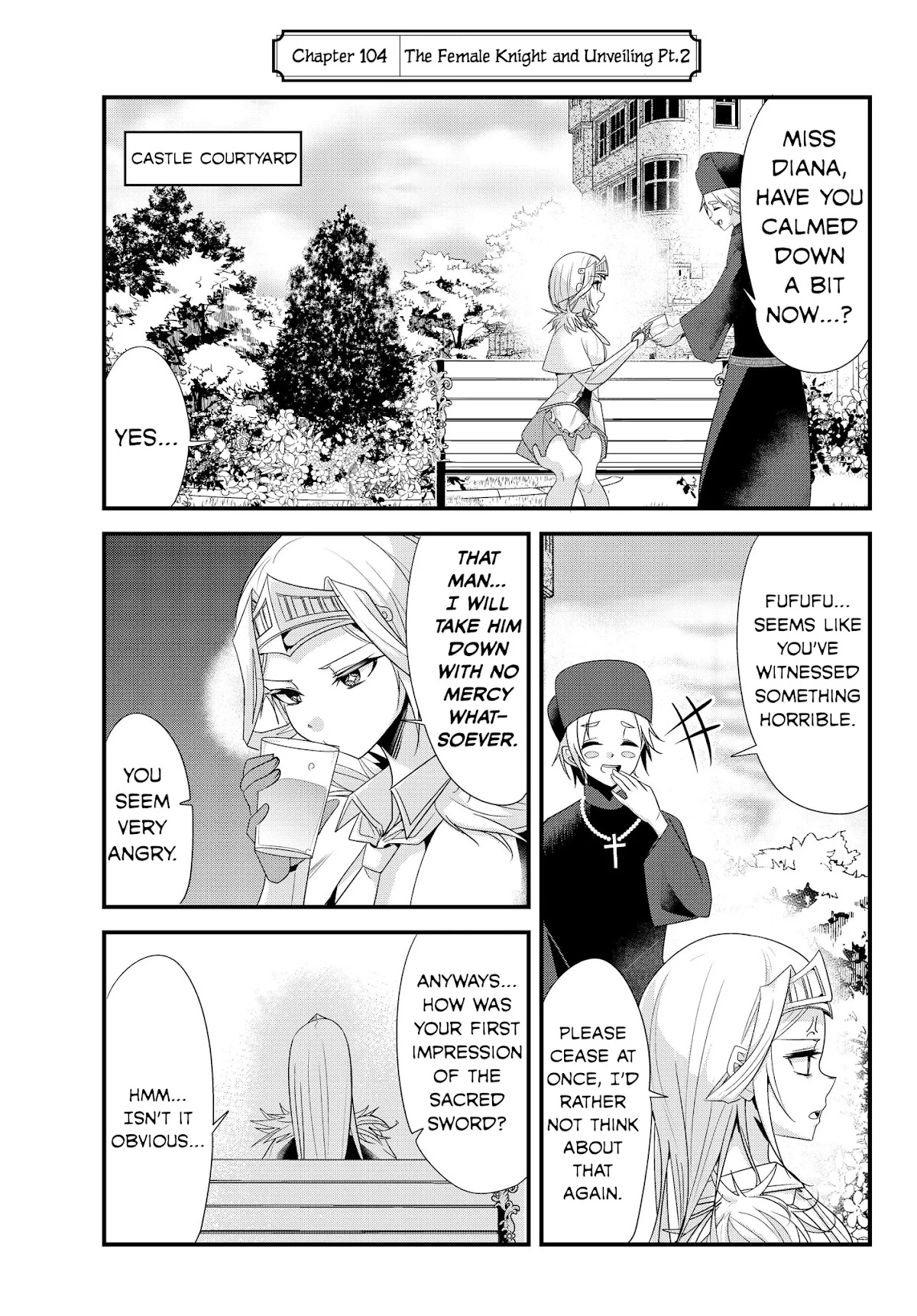 A Story About Treating a Female Knight Who Has Never Been Treated as a Woman as a Woman Chapter 104 - Page 1