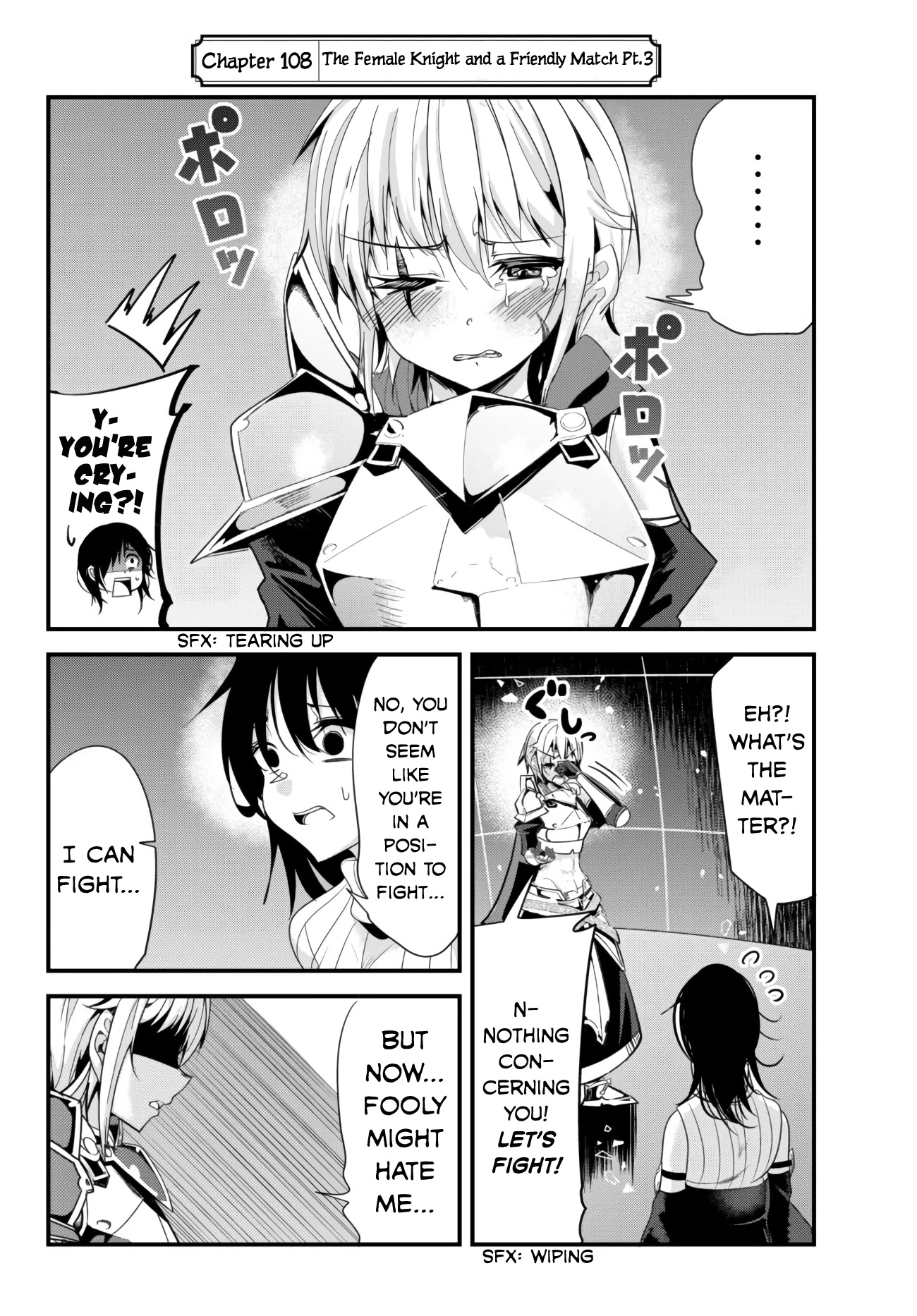 A Story About Treating a Female Knight Who Has Never Been Treated as a Woman as a Woman Chapter 108 - Page 2