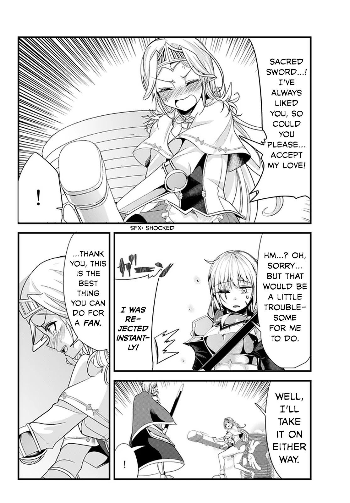 A Story About Treating a Female Knight Who Has Never Been Treated as a Woman as a Woman Chapter 110 - Page 4