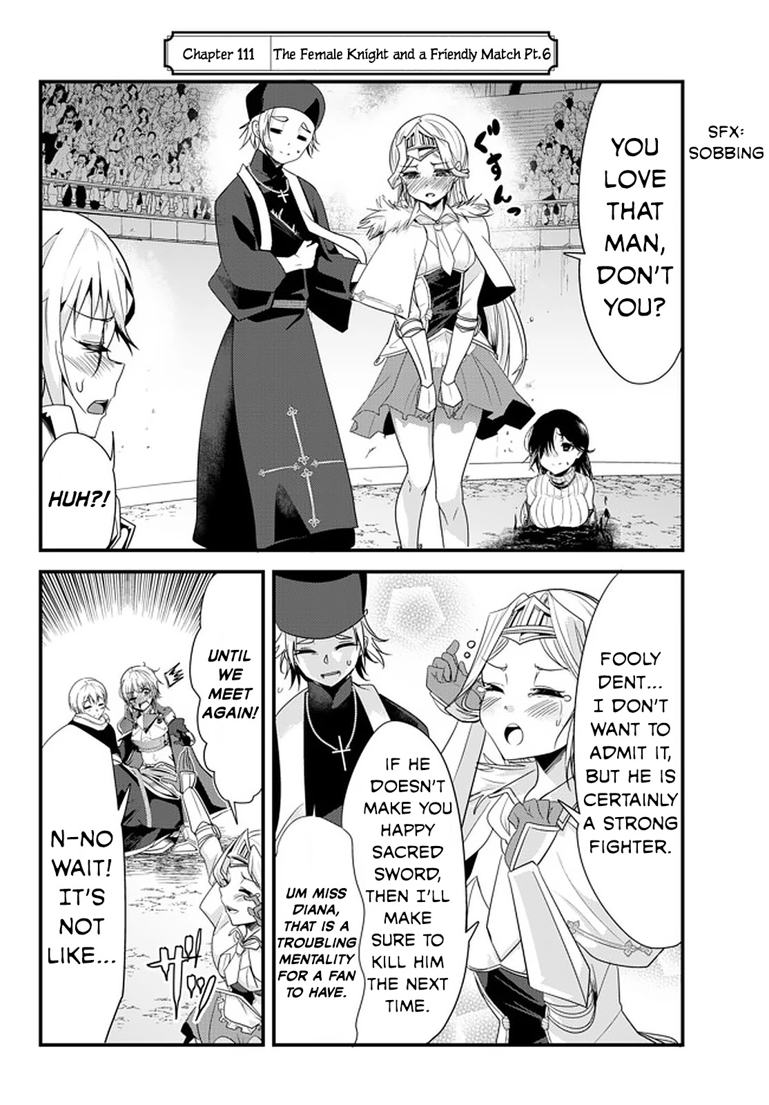 A Story About Treating a Female Knight Who Has Never Been Treated as a Woman as a Woman Chapter 111 - Page 2