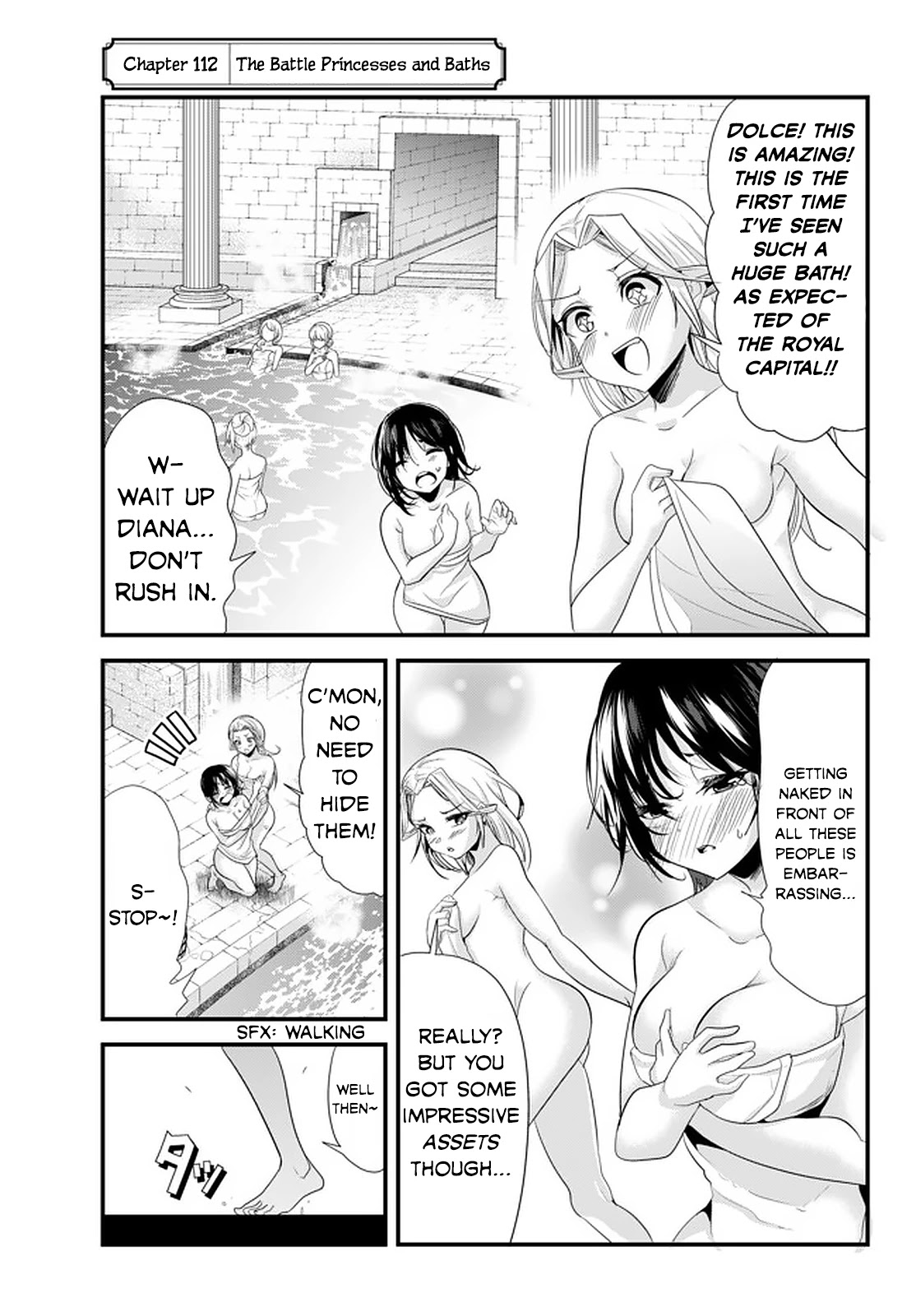 A Story About Treating a Female Knight Who Has Never Been Treated as a Woman as a Woman Chapter 112 - Page 1