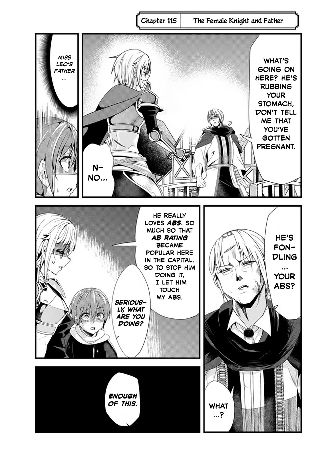 A Story About Treating a Female Knight Who Has Never Been Treated as a Woman as a Woman Chapter 115 - Page 1