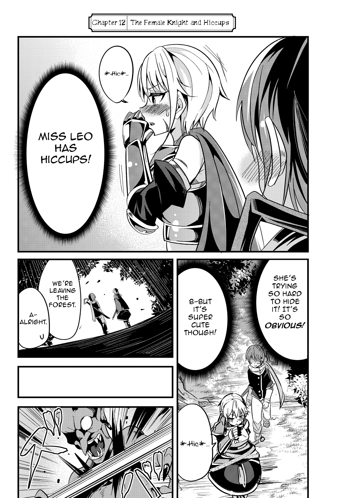 A Story About Treating a Female Knight Who Has Never Been Treated as a Woman as a Woman Chapter 12 - Page 2