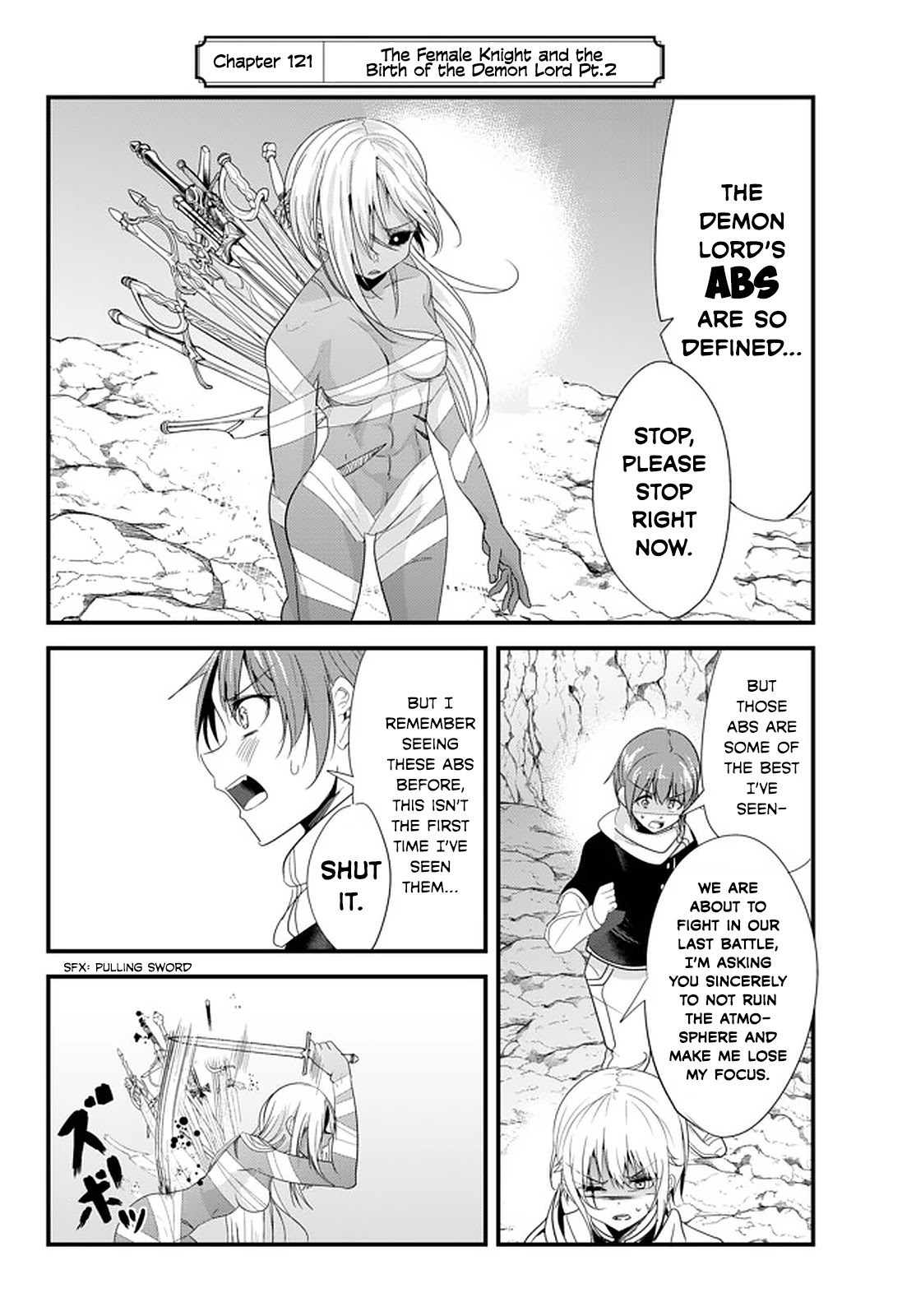 A Story About Treating a Female Knight Who Has Never Been Treated as a Woman as a Woman Chapter 121 - Page 4
