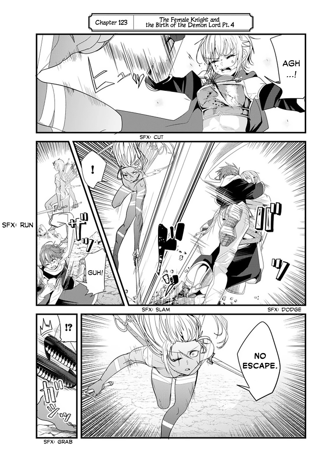A Story About Treating a Female Knight Who Has Never Been Treated as a Woman as a Woman Chapter 123 - Page 1