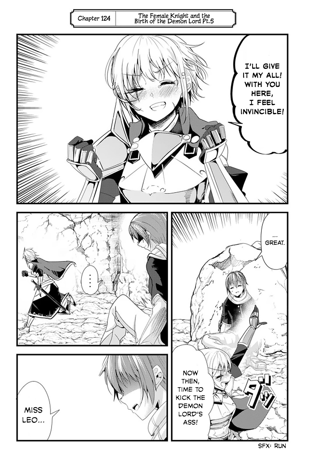 A Story About Treating a Female Knight Who Has Never Been Treated as a Woman as a Woman Chapter 124 - Page 2