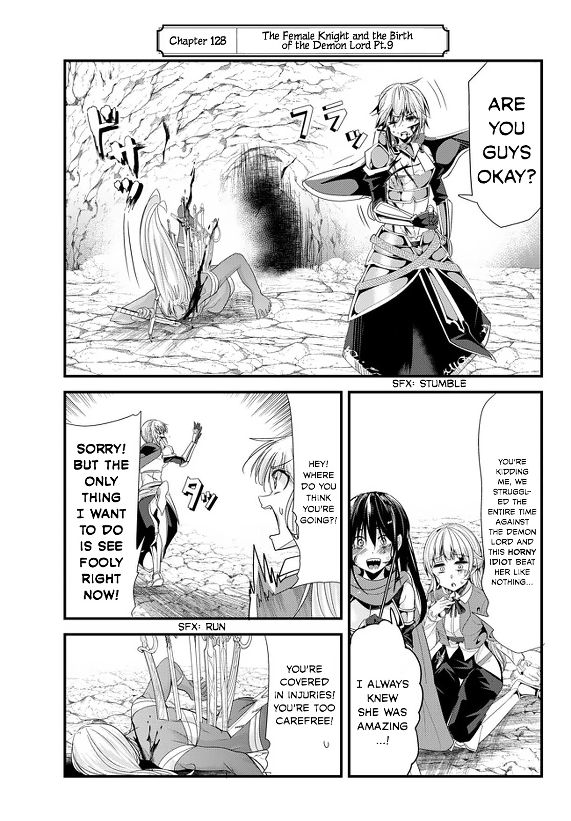 A Story About Treating a Female Knight Who Has Never Been Treated as a Woman as a Woman Chapter 128 - Page 1