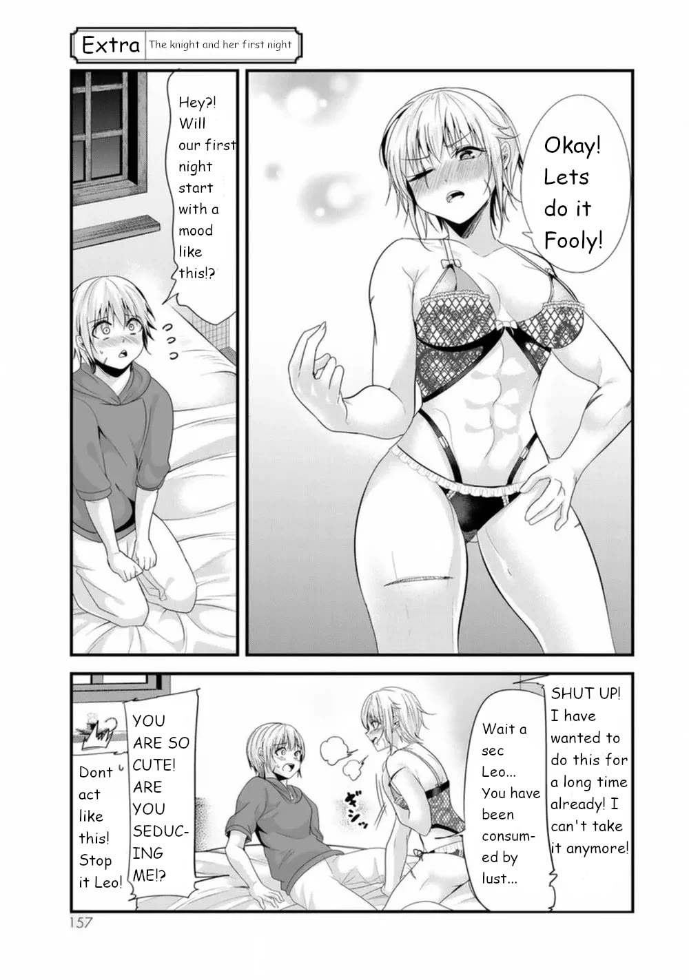 A Story About Treating a Female Knight Who Has Never Been Treated as a Woman as a Woman Chapter 131.5 - Page 3
