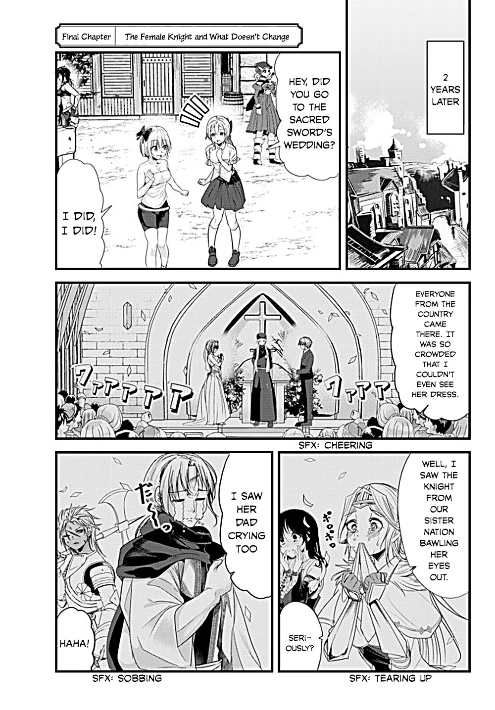 A Story About Treating a Female Knight Who Has Never Been Treated as a Woman as a Woman Chapter 131 - Page 1