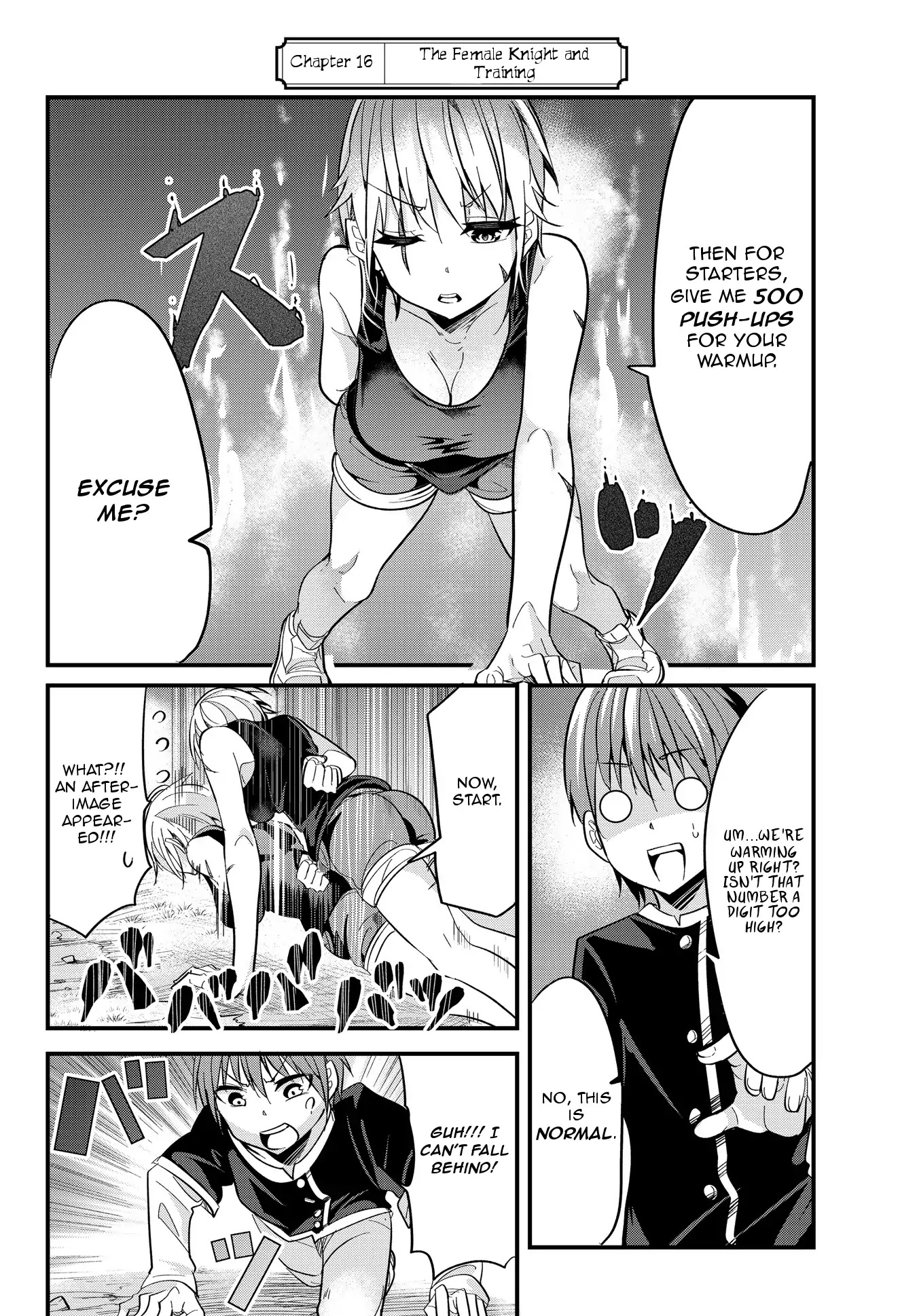 A Story About Treating a Female Knight Who Has Never Been Treated as a Woman as a Woman Chapter 16 - Page 2