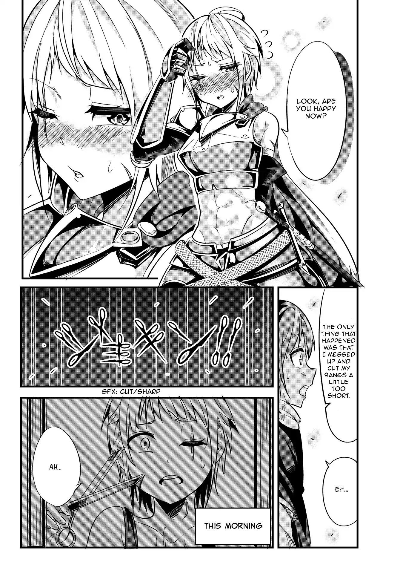 A Story About Treating a Female Knight Who Has Never Been Treated as a Woman as a Woman Chapter 17 - Page 4