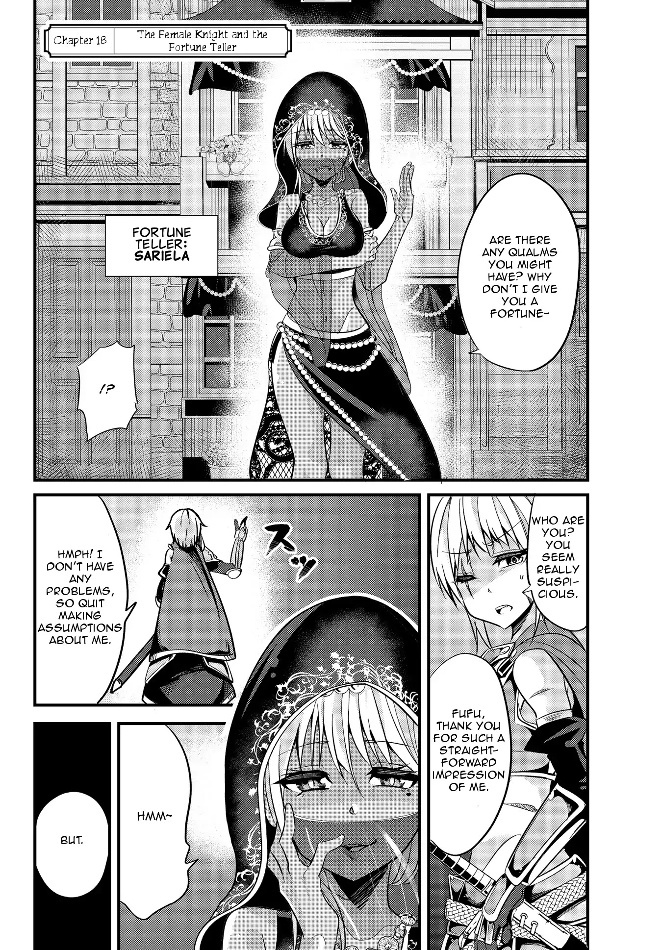 A Story About Treating a Female Knight Who Has Never Been Treated as a Woman as a Woman Chapter 18 - Page 2