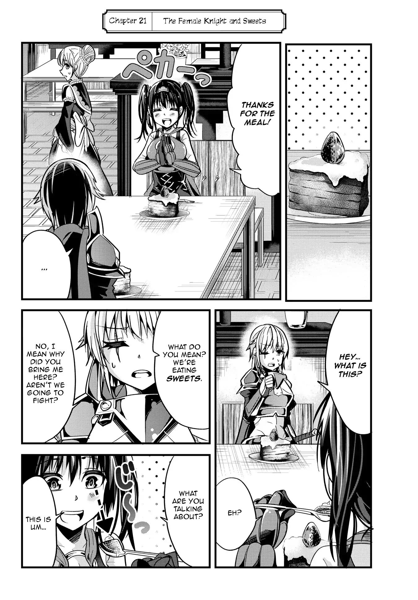 A Story About Treating a Female Knight Who Has Never Been Treated as a Woman as a Woman Chapter 21 - Page 2