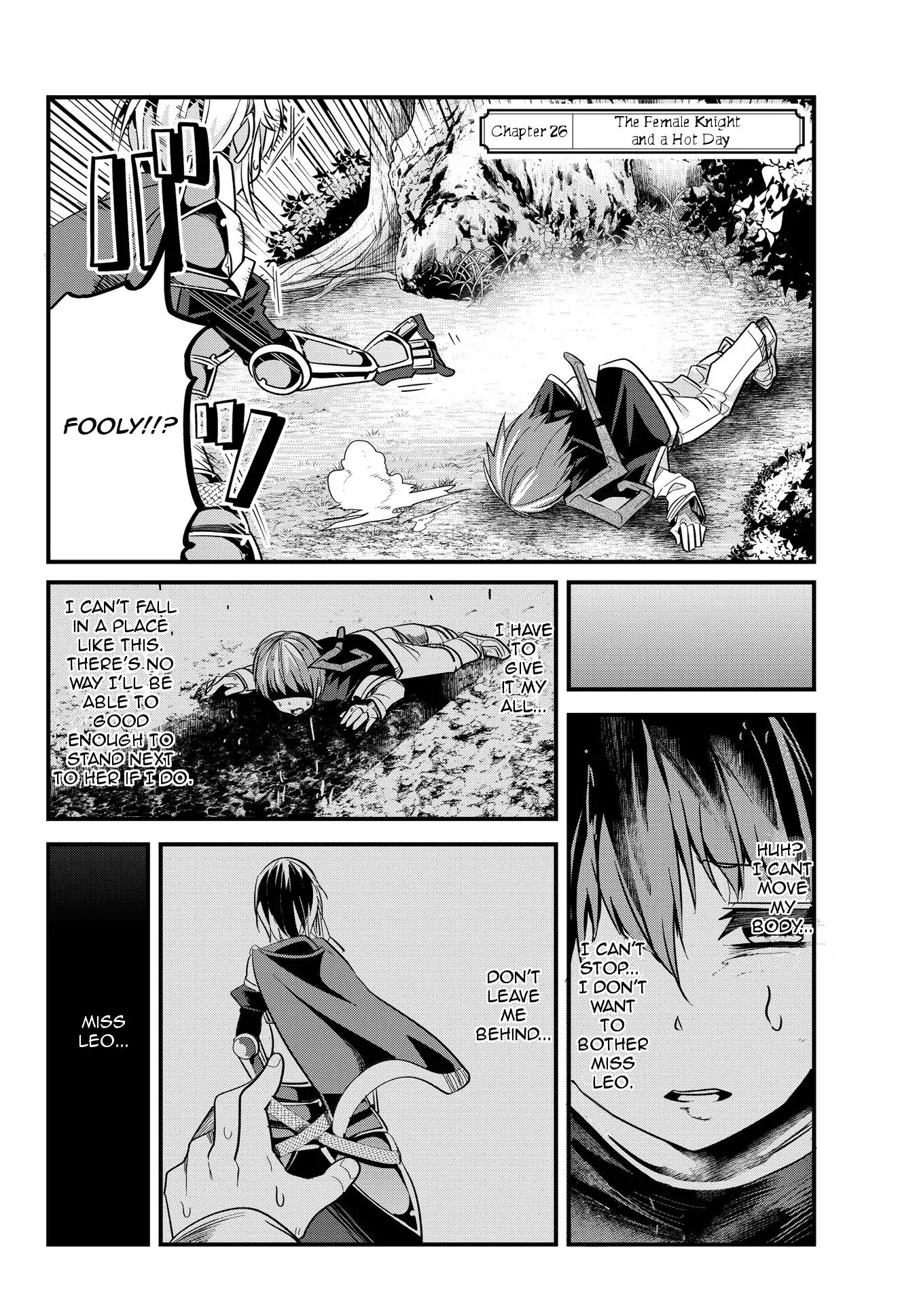 A Story About Treating a Female Knight Who Has Never Been Treated as a Woman as a Woman Chapter 26 - Page 2