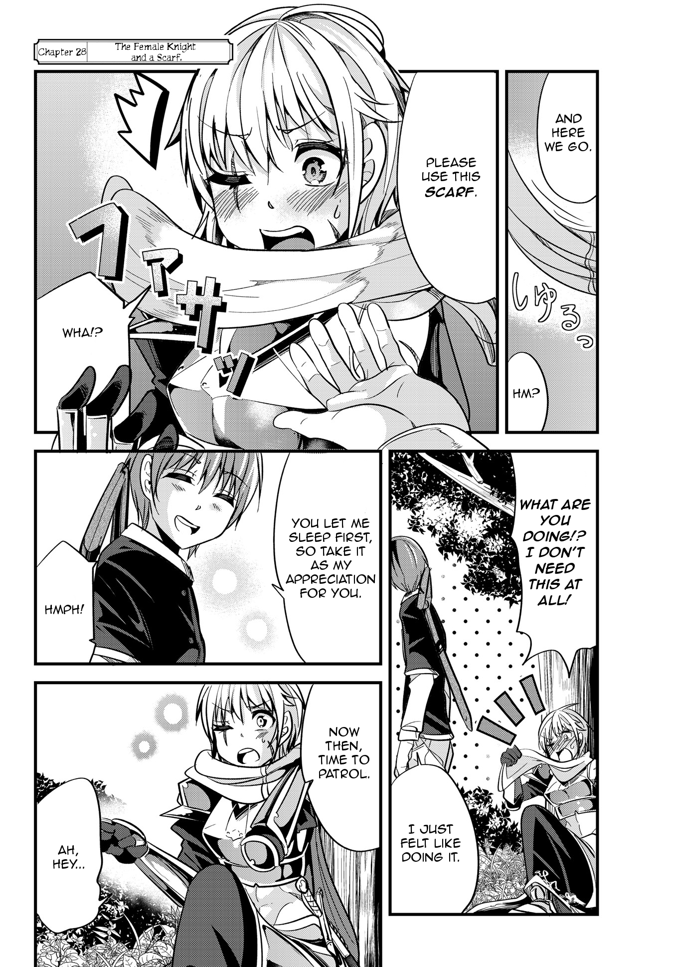 A Story About Treating a Female Knight Who Has Never Been Treated as a Woman as a Woman Chapter 28 - Page 2