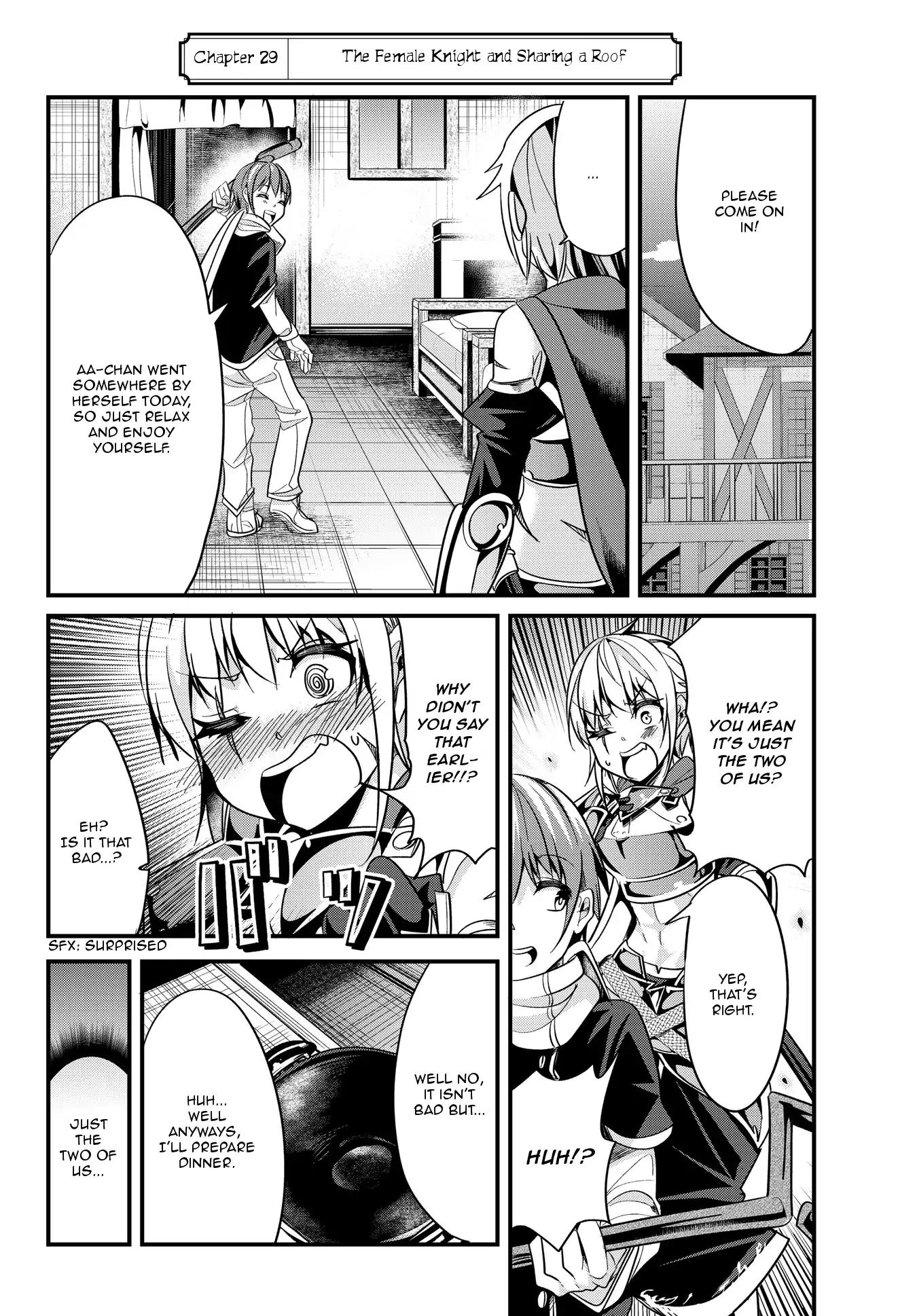 A Story About Treating a Female Knight Who Has Never Been Treated as a Woman as a Woman Chapter 29 - Page 2