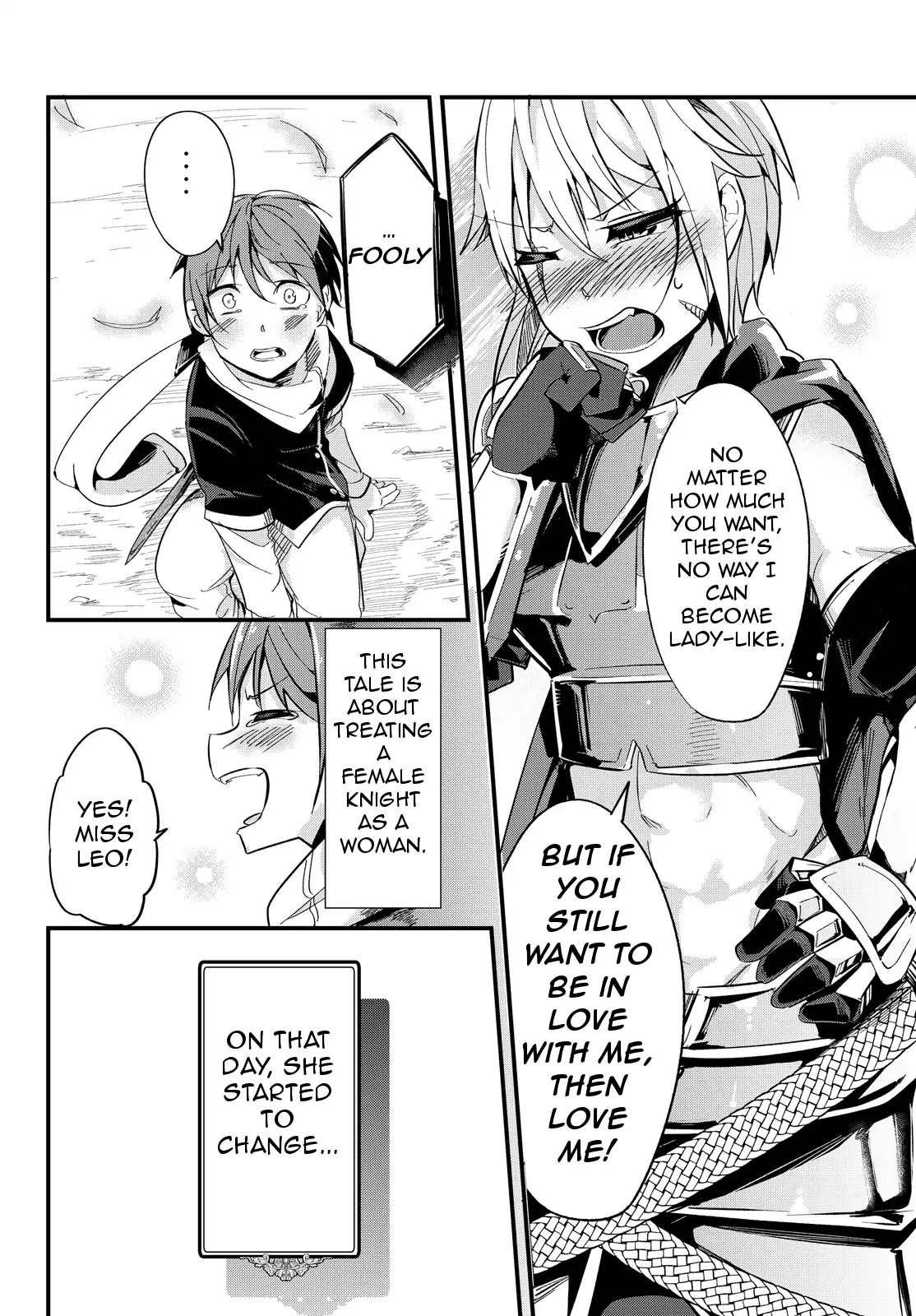 A Story About Treating a Female Knight Who Has Never Been Treated as a Woman as a Woman Chapter 3 - Page 12