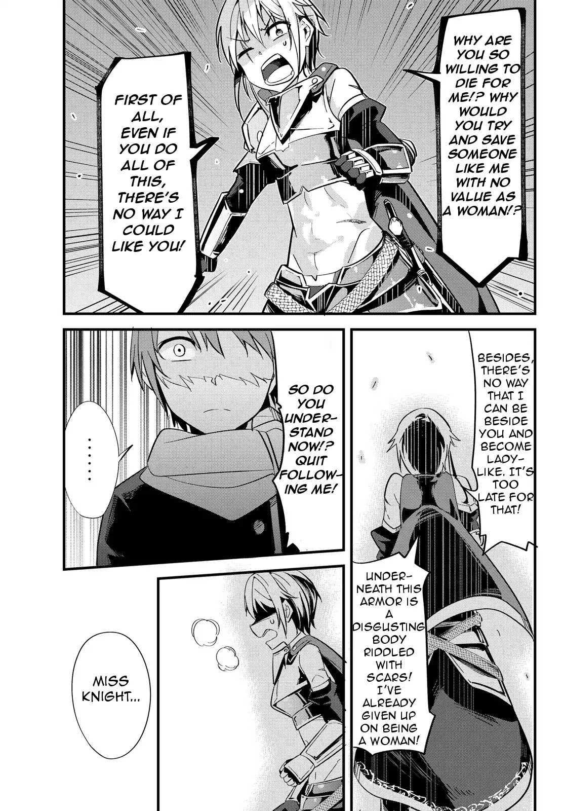 A Story About Treating a Female Knight Who Has Never Been Treated as a Woman as a Woman Chapter 3 - Page 9