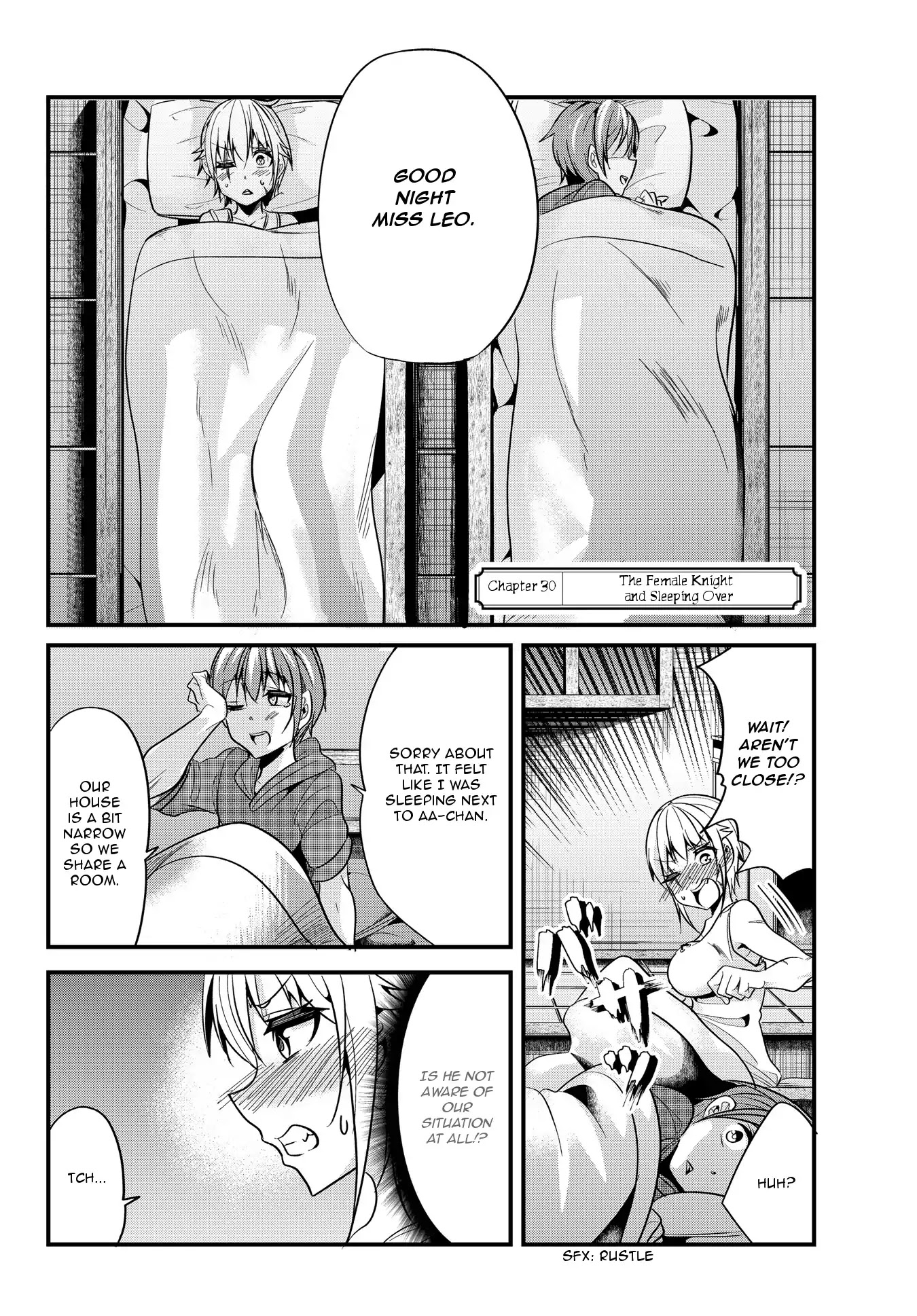 A Story About Treating a Female Knight Who Has Never Been Treated as a Woman as a Woman Chapter 30 - Page 2