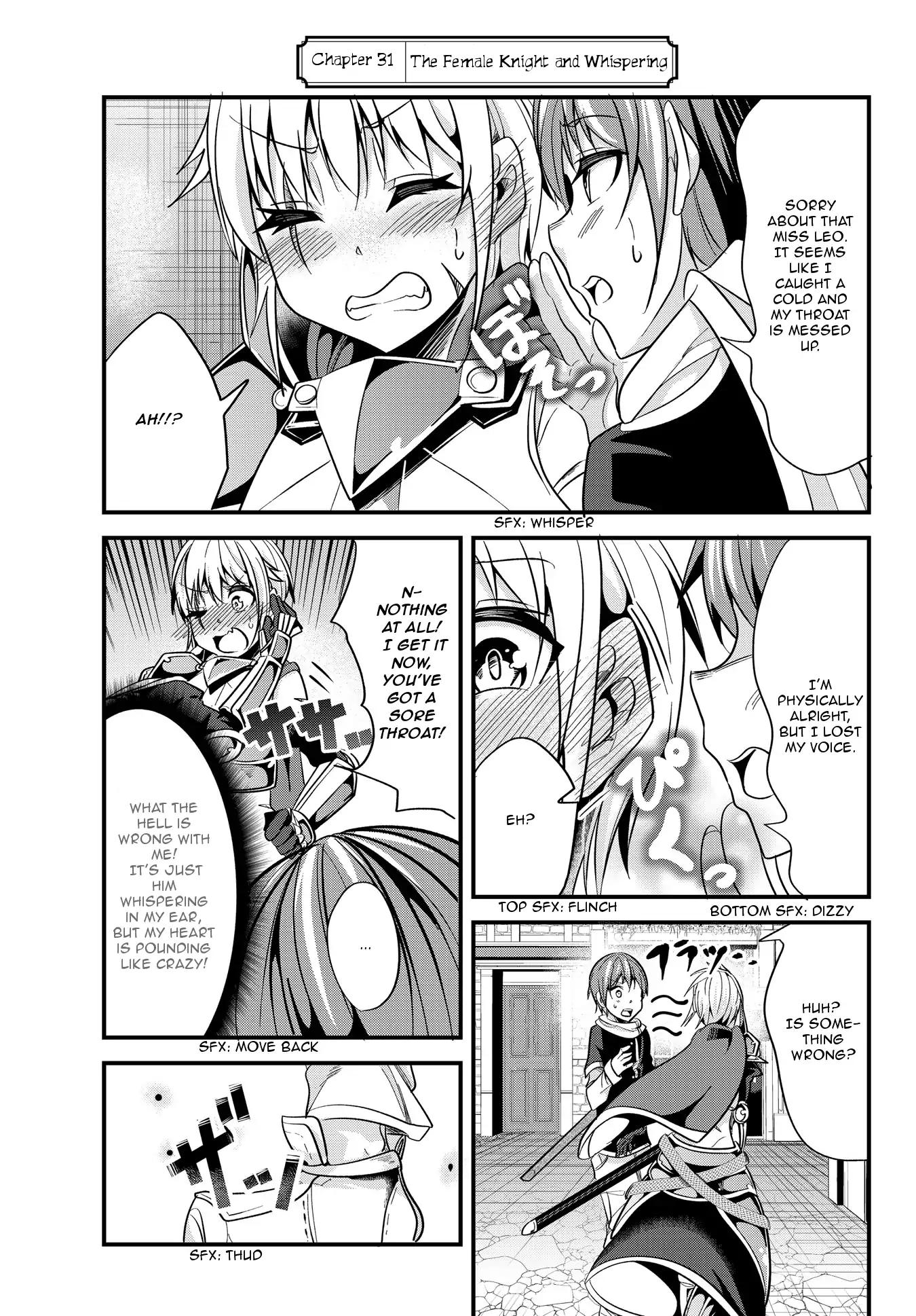 A Story About Treating a Female Knight Who Has Never Been Treated as a Woman as a Woman Chapter 31 - Page 3