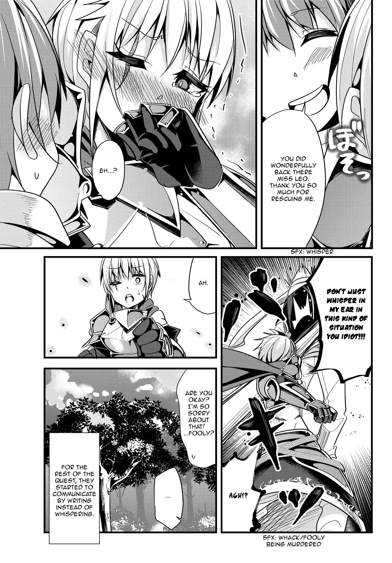A Story About Treating a Female Knight Who Has Never Been Treated as a Woman as a Woman Chapter 31 - Page 7