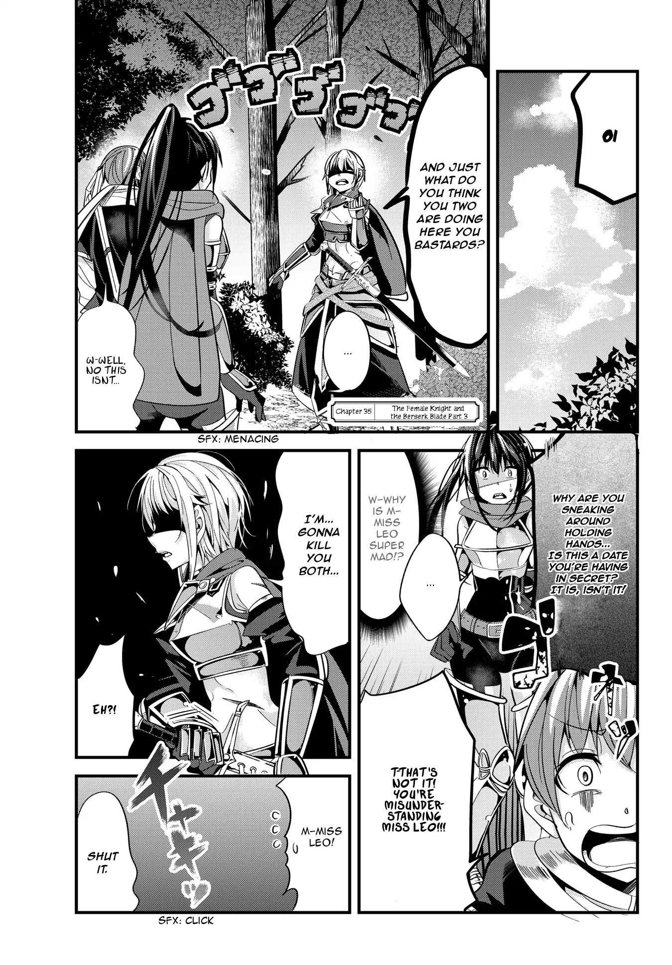 A Story About Treating a Female Knight Who Has Never Been Treated as a Woman as a Woman Chapter 35 - Page 1