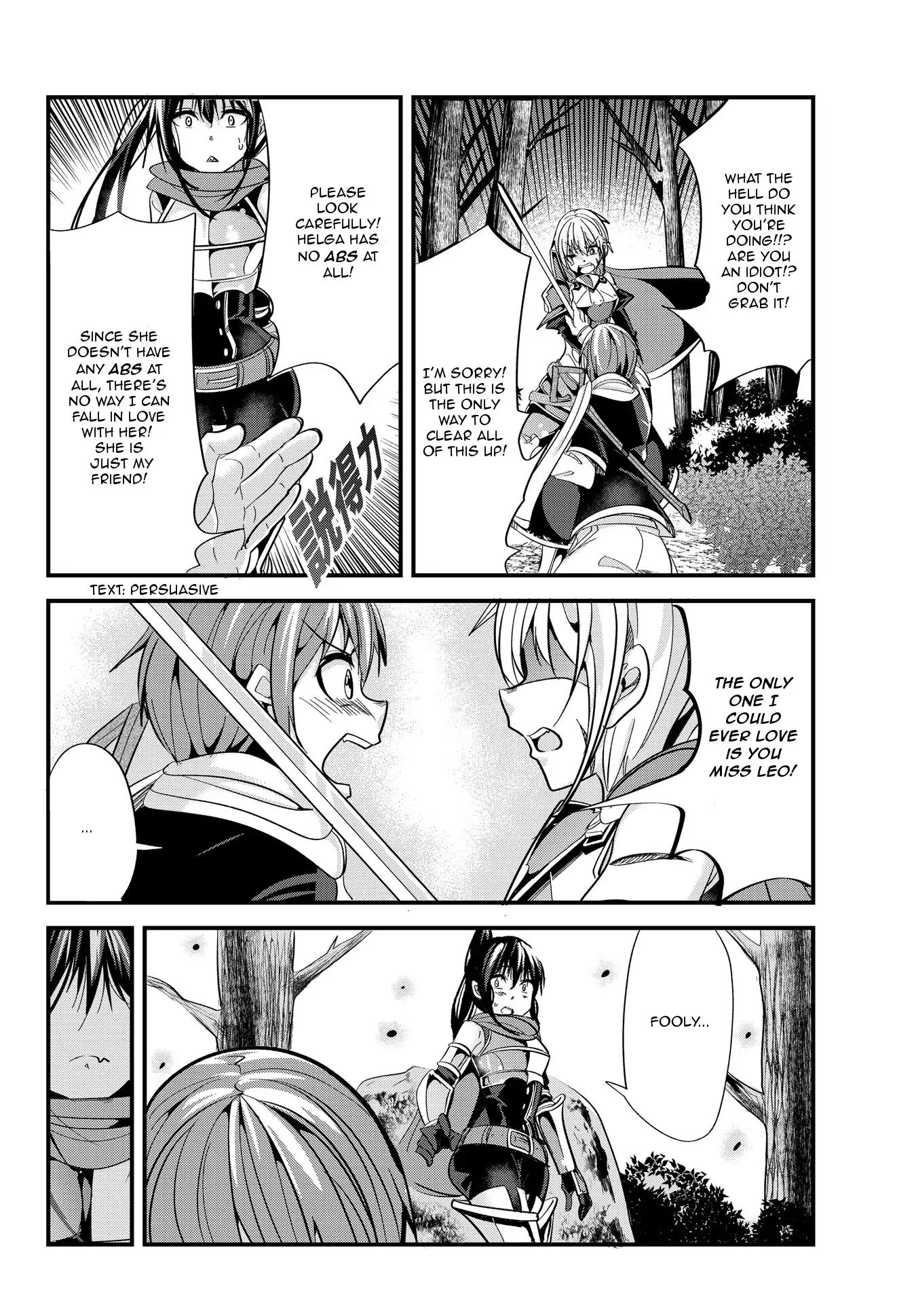 A Story About Treating a Female Knight Who Has Never Been Treated as a Woman as a Woman Chapter 35 - Page 4