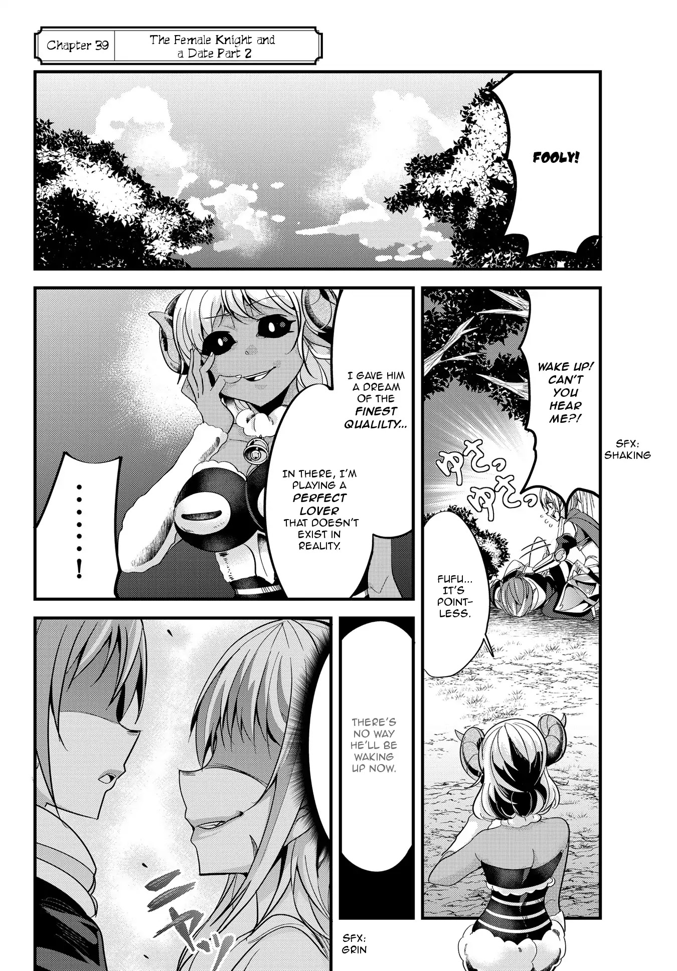 A Story About Treating a Female Knight Who Has Never Been Treated as a Woman as a Woman Chapter 39 - Page 2